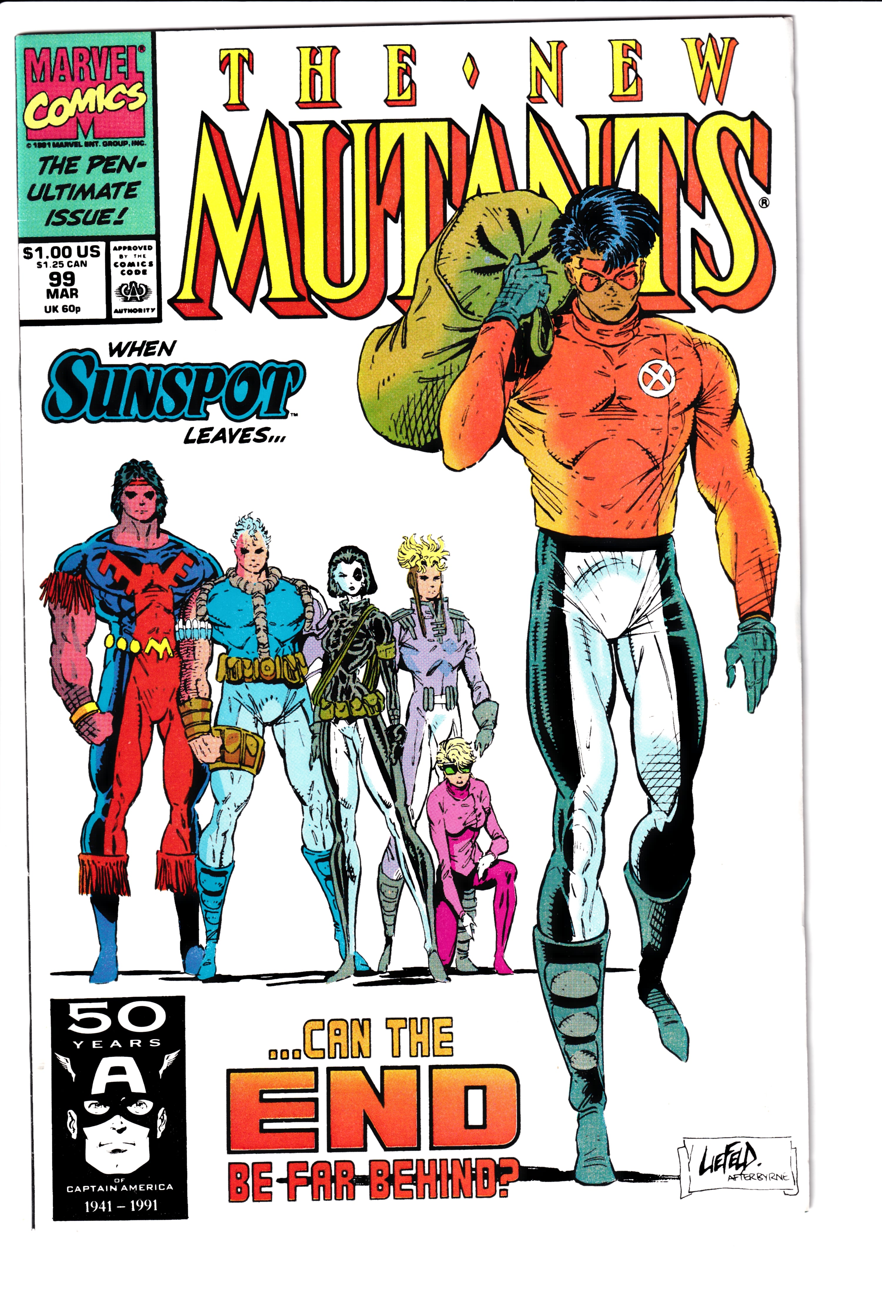 New Mutants #99 NM (9.2) (1991)