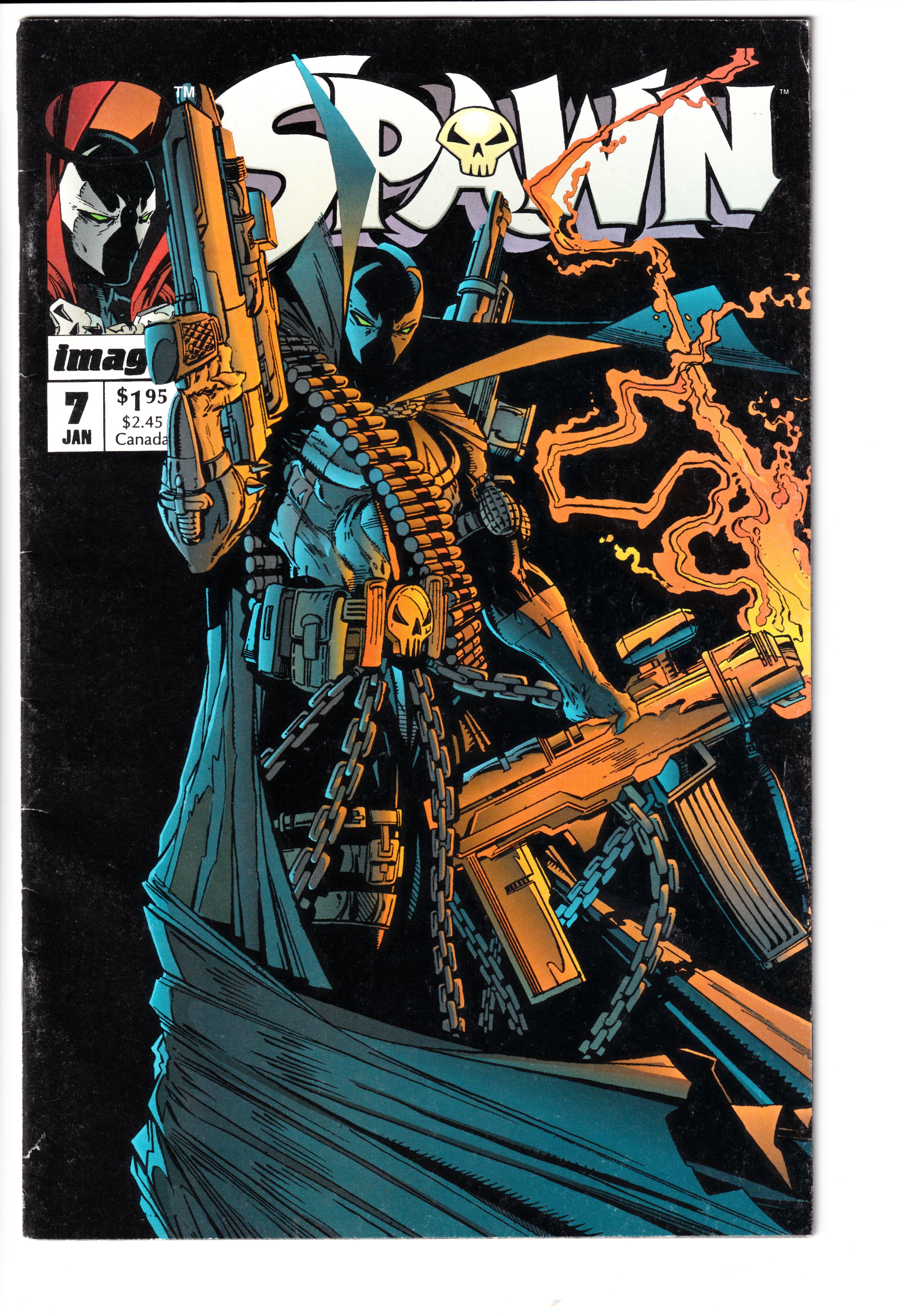 Spawn #7 Mid Grade(1993)