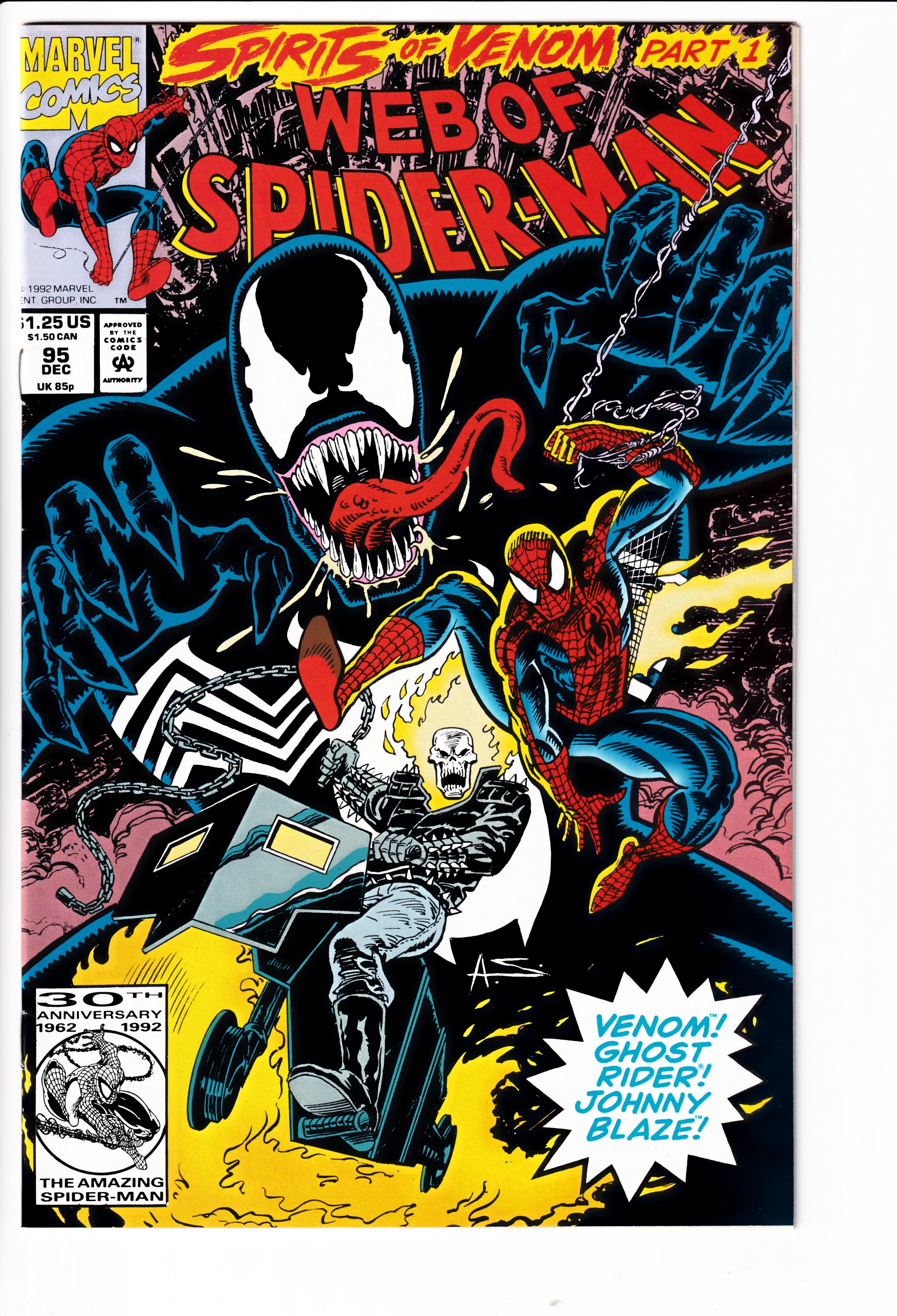 Web of Spider-Man #95 NM (9.2) (1992)