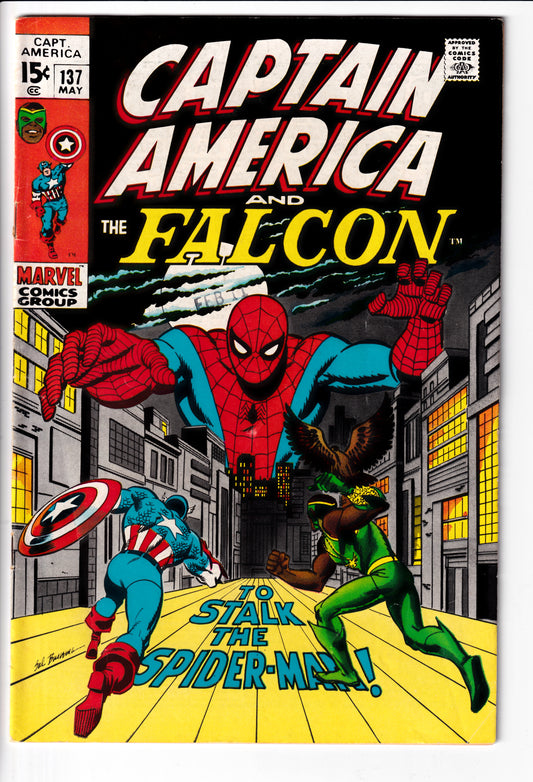 Captain America #137 FN (7.0) (1971)