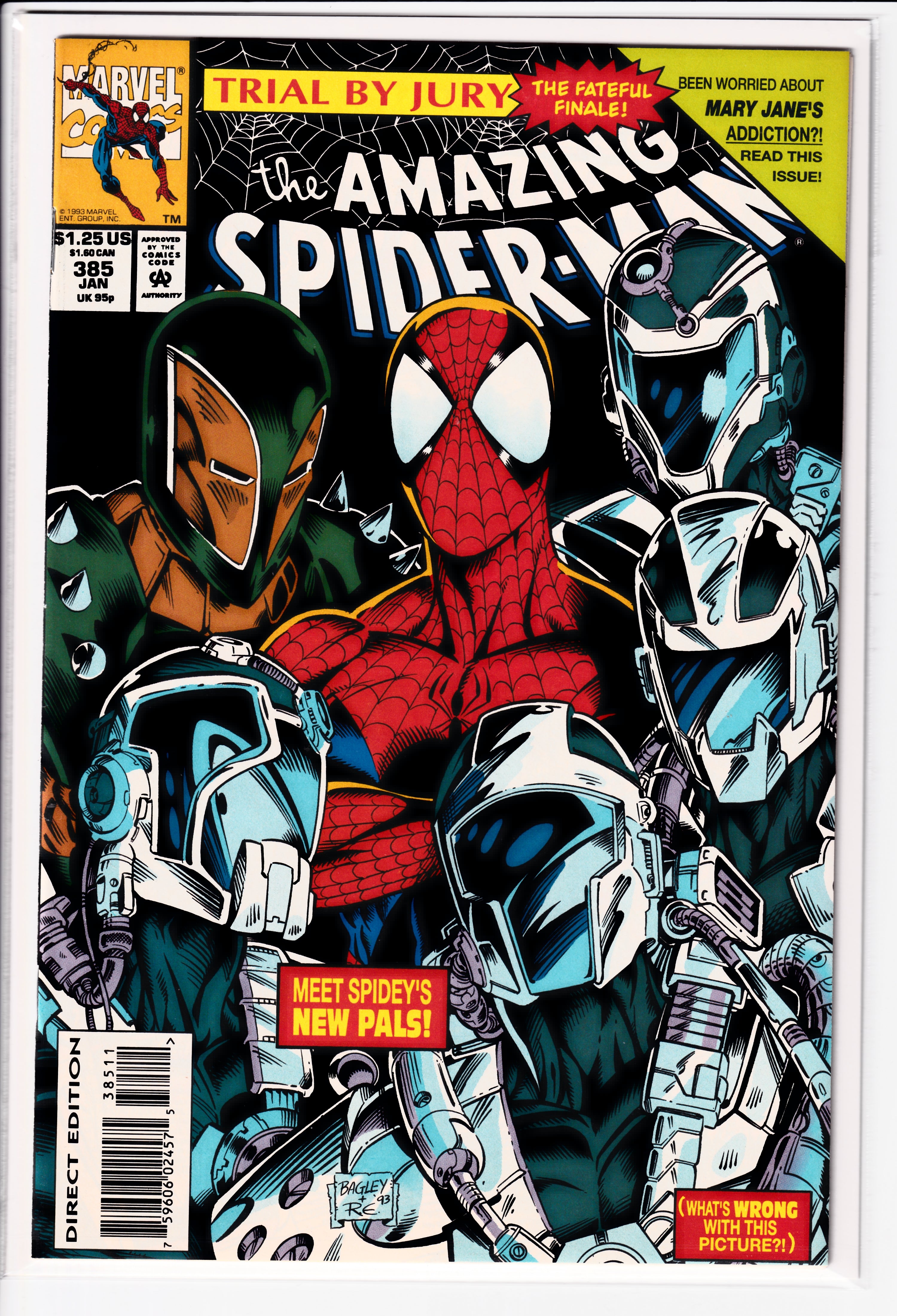 Amazing Spider-Man #385 VF (8.5) (1994)