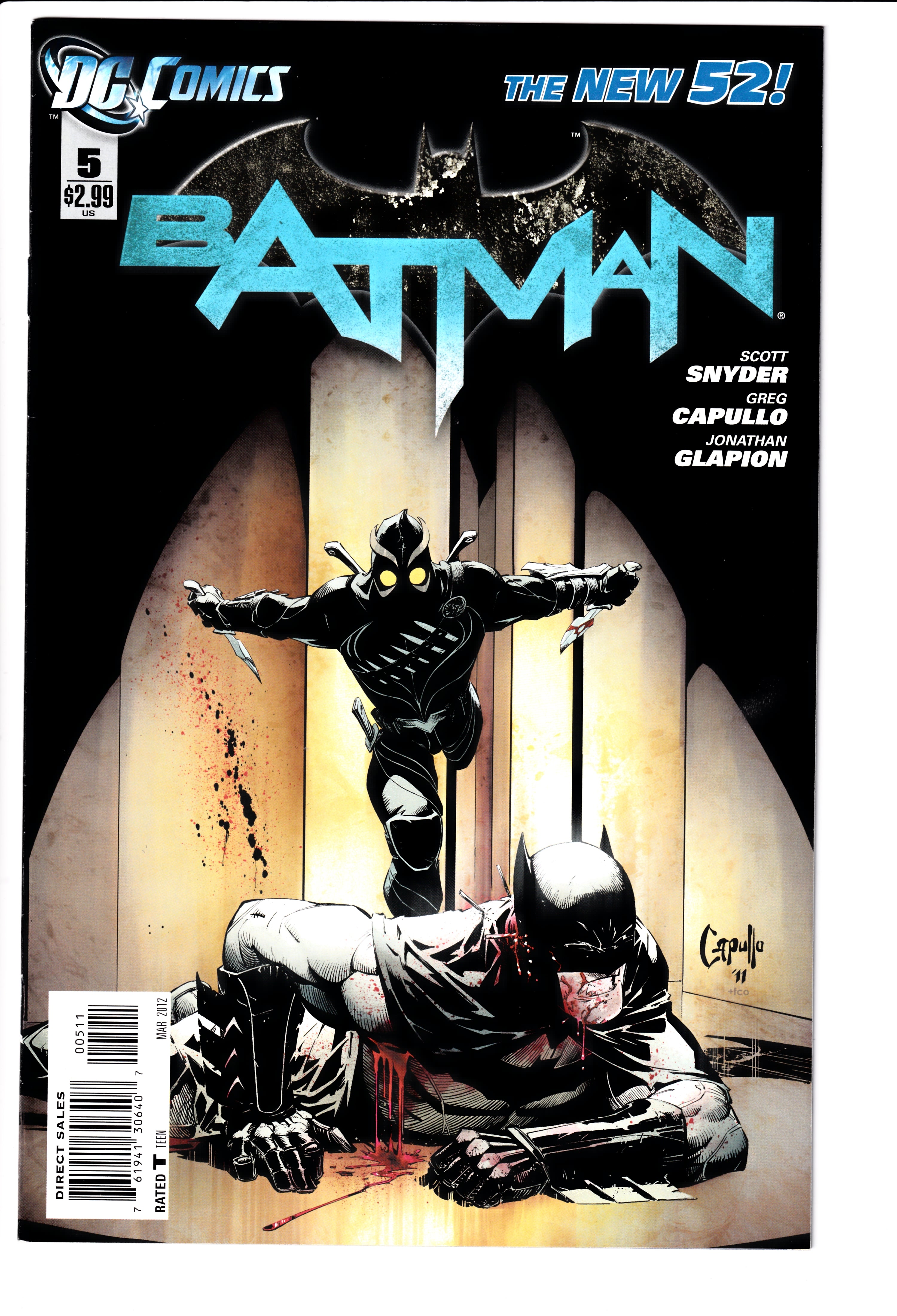 Batman #5 NM (9.2) (2012)