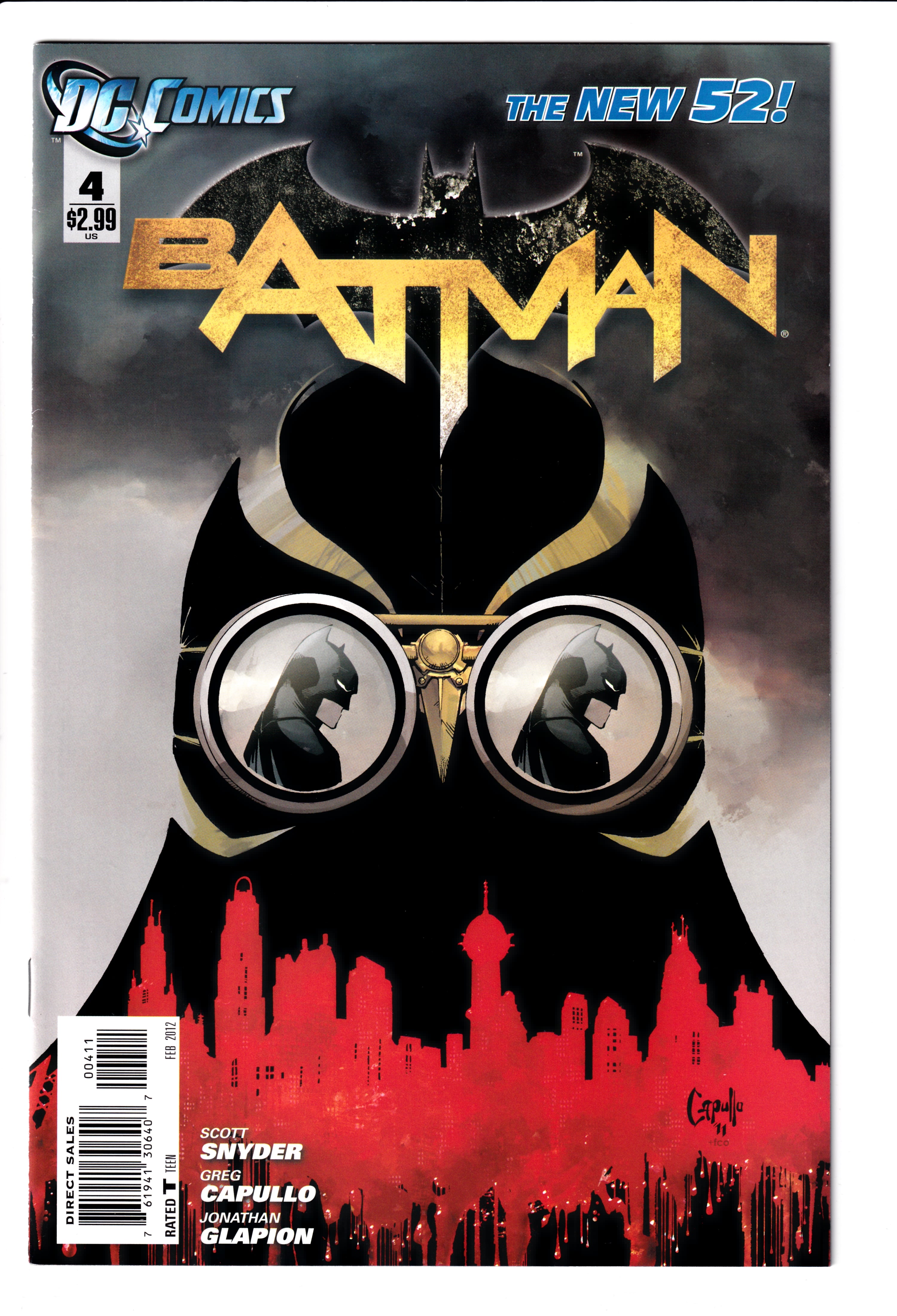 Batman #4 NM (9.2) (2012)