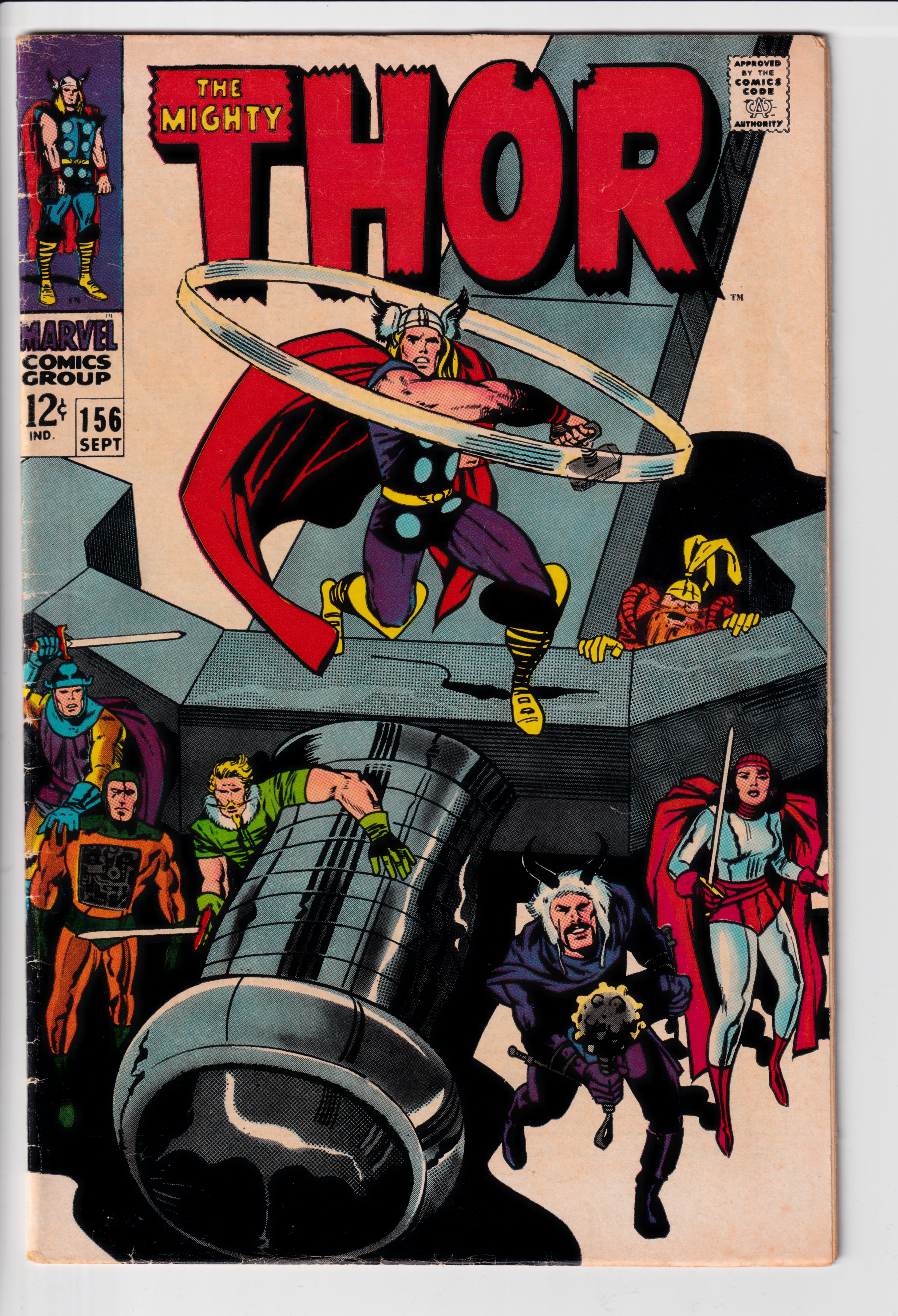 Thor #156 FN (5.5) (1968)