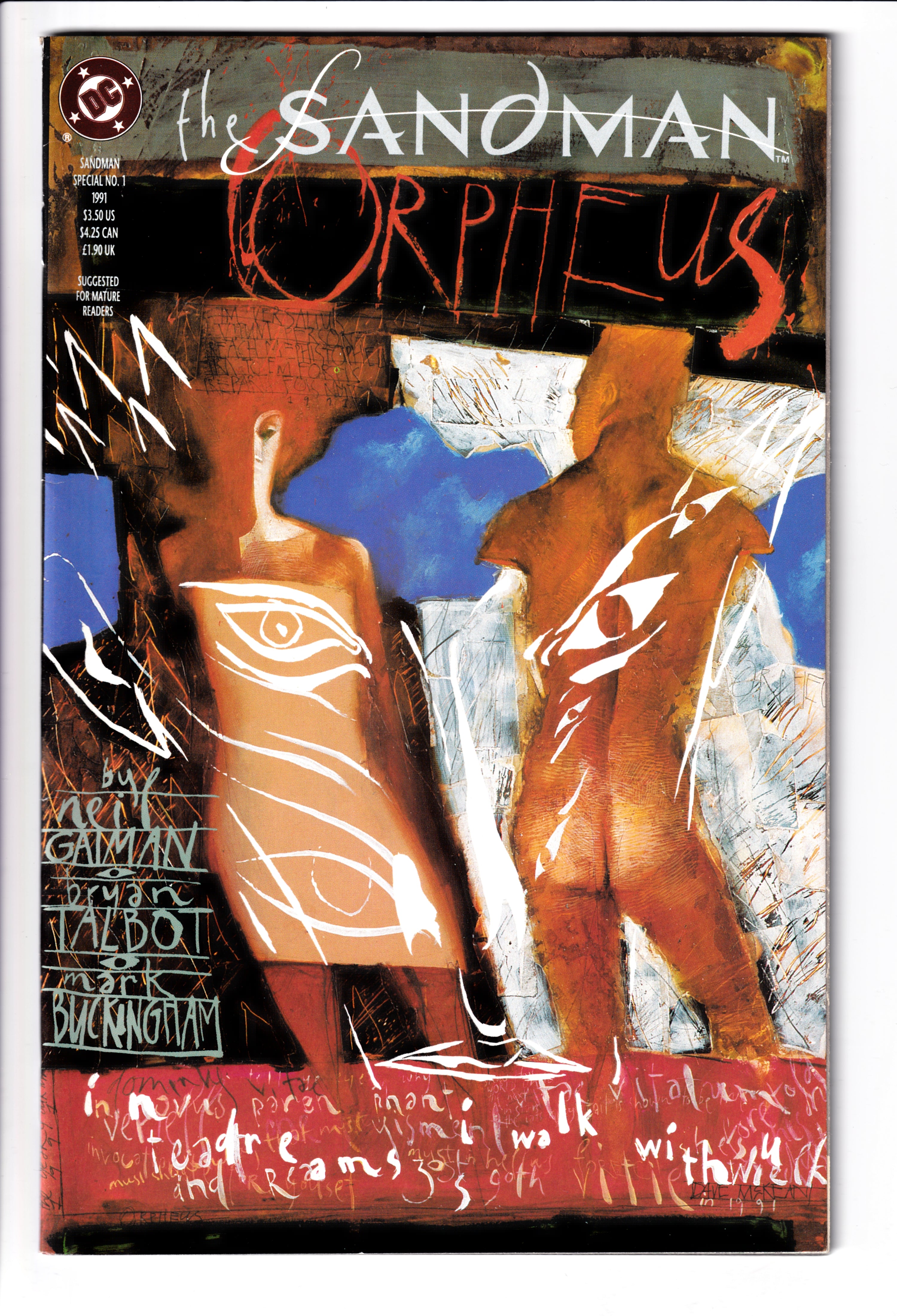 Sandman Special #1 NM (9.0) (1991)