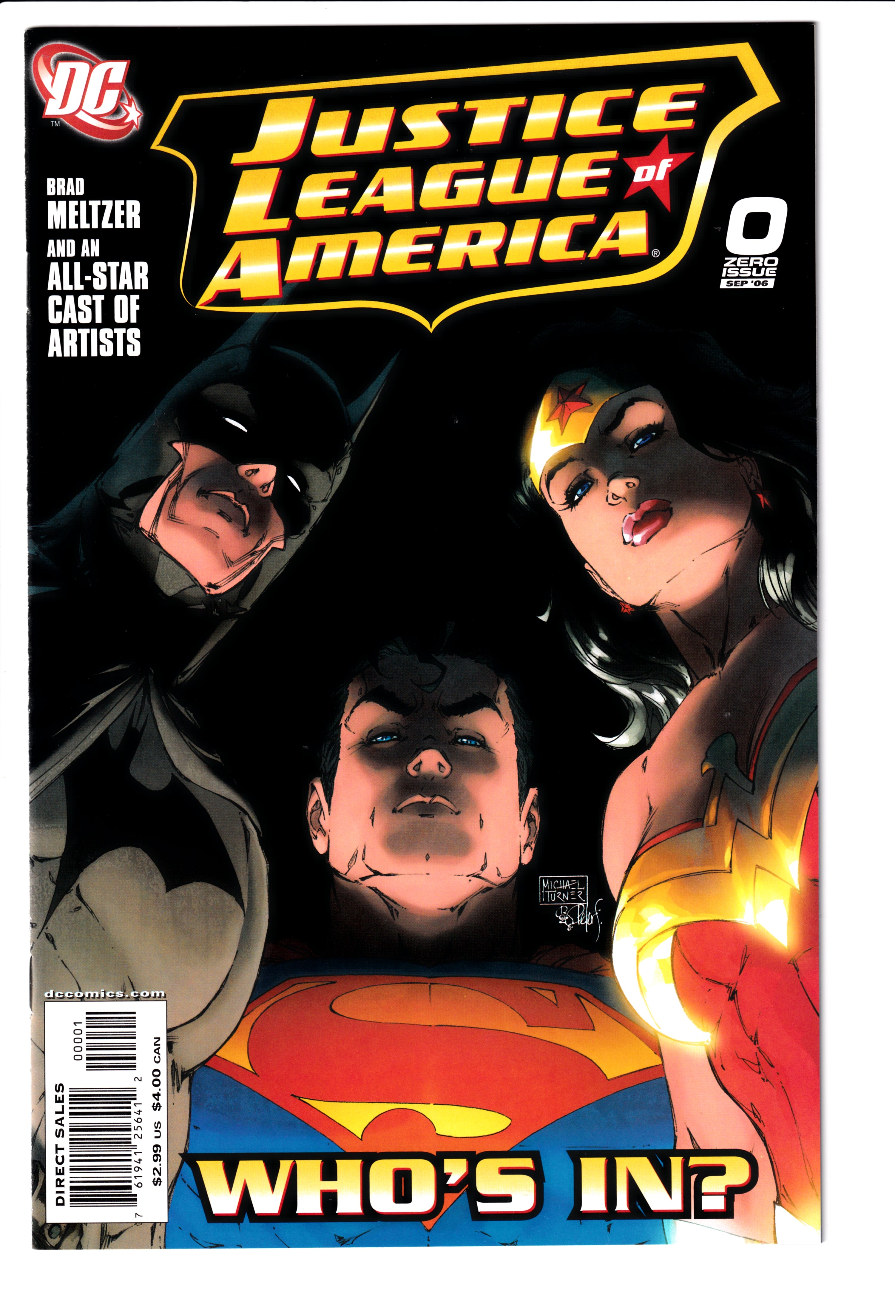 Justice League of America #0 NM (9.8) (2006)