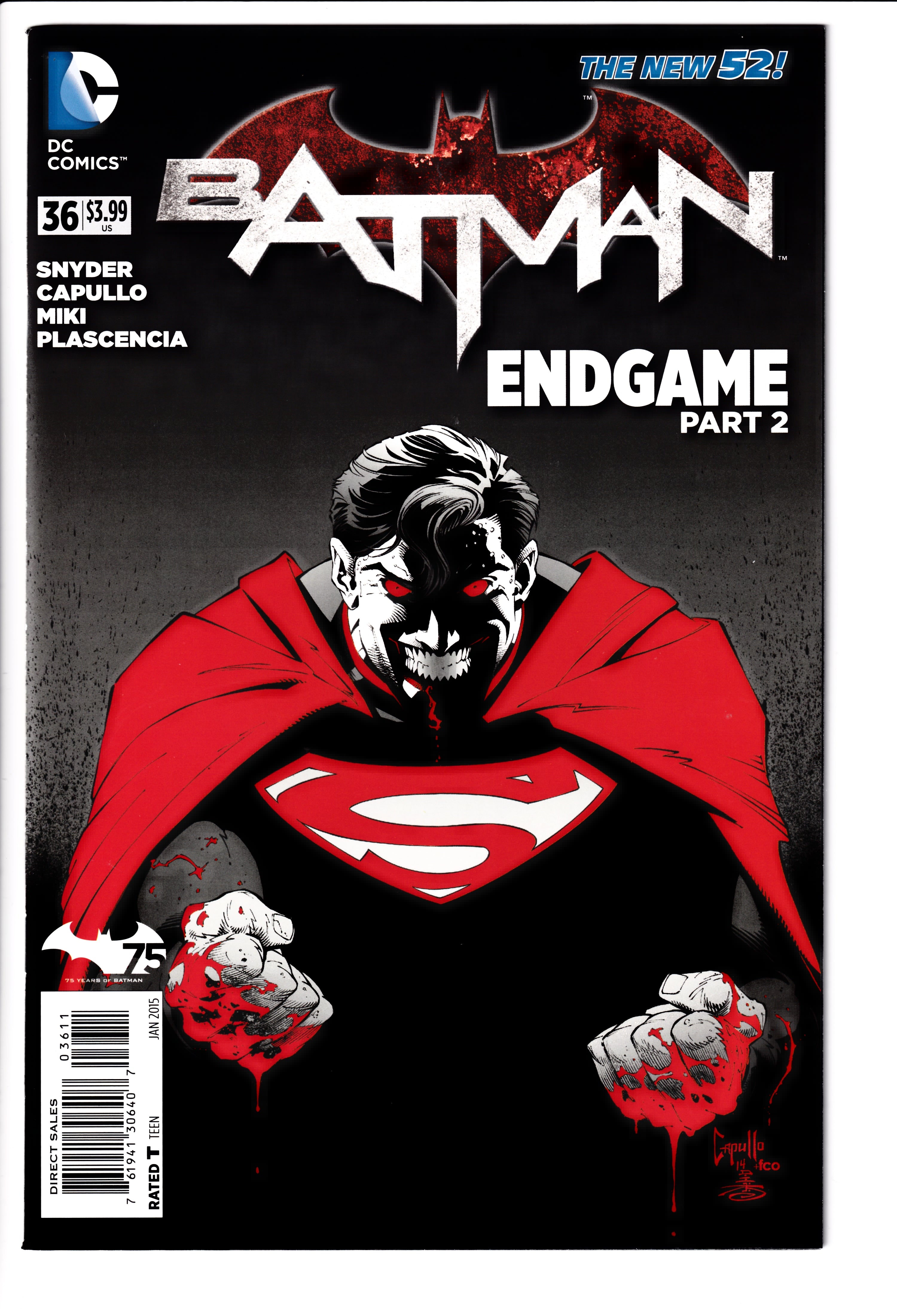Batman #36 NM (9.8) (2014)