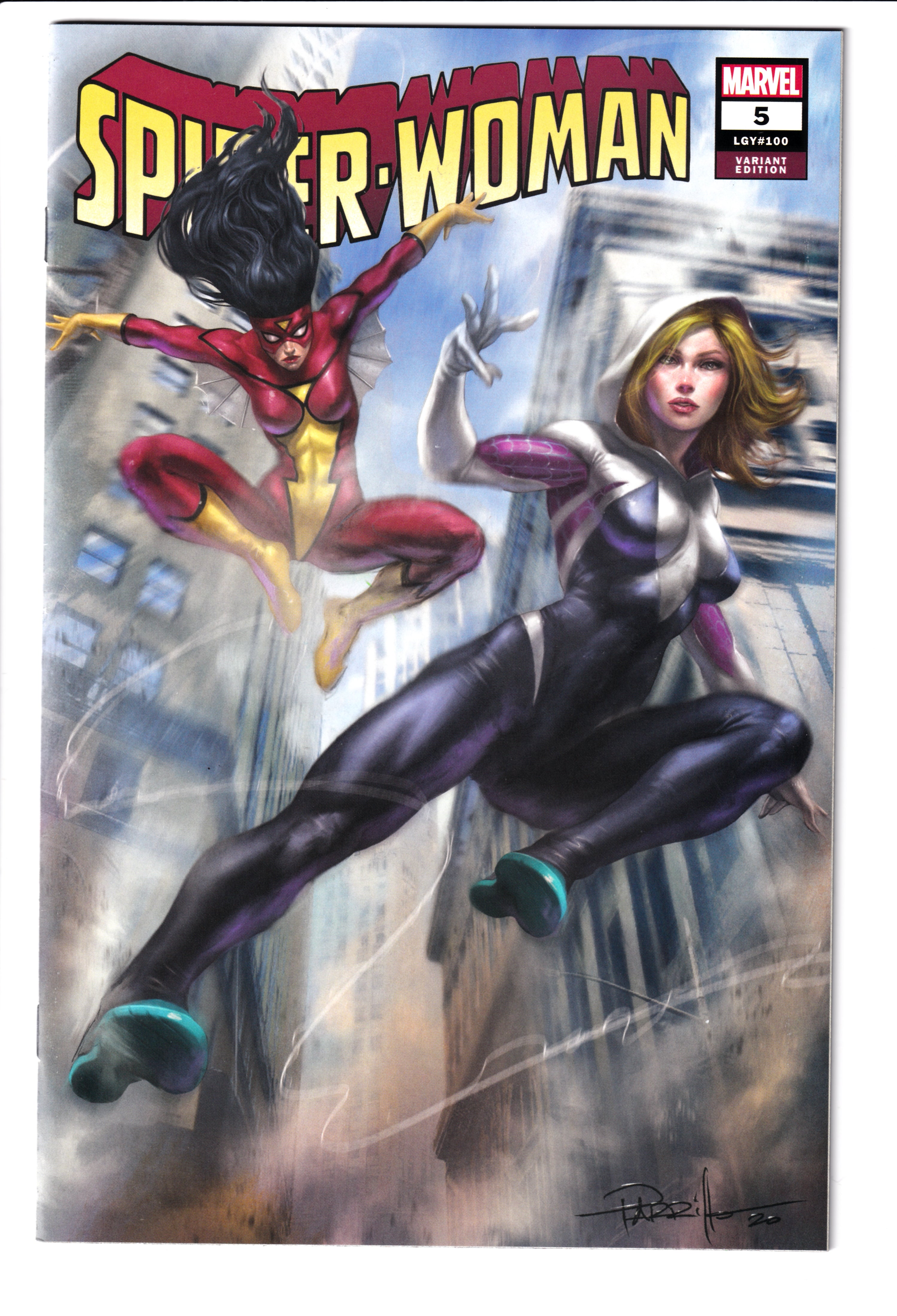 Spider-Woman #5 Parrillo Exclusive NM (9.6) (2020)