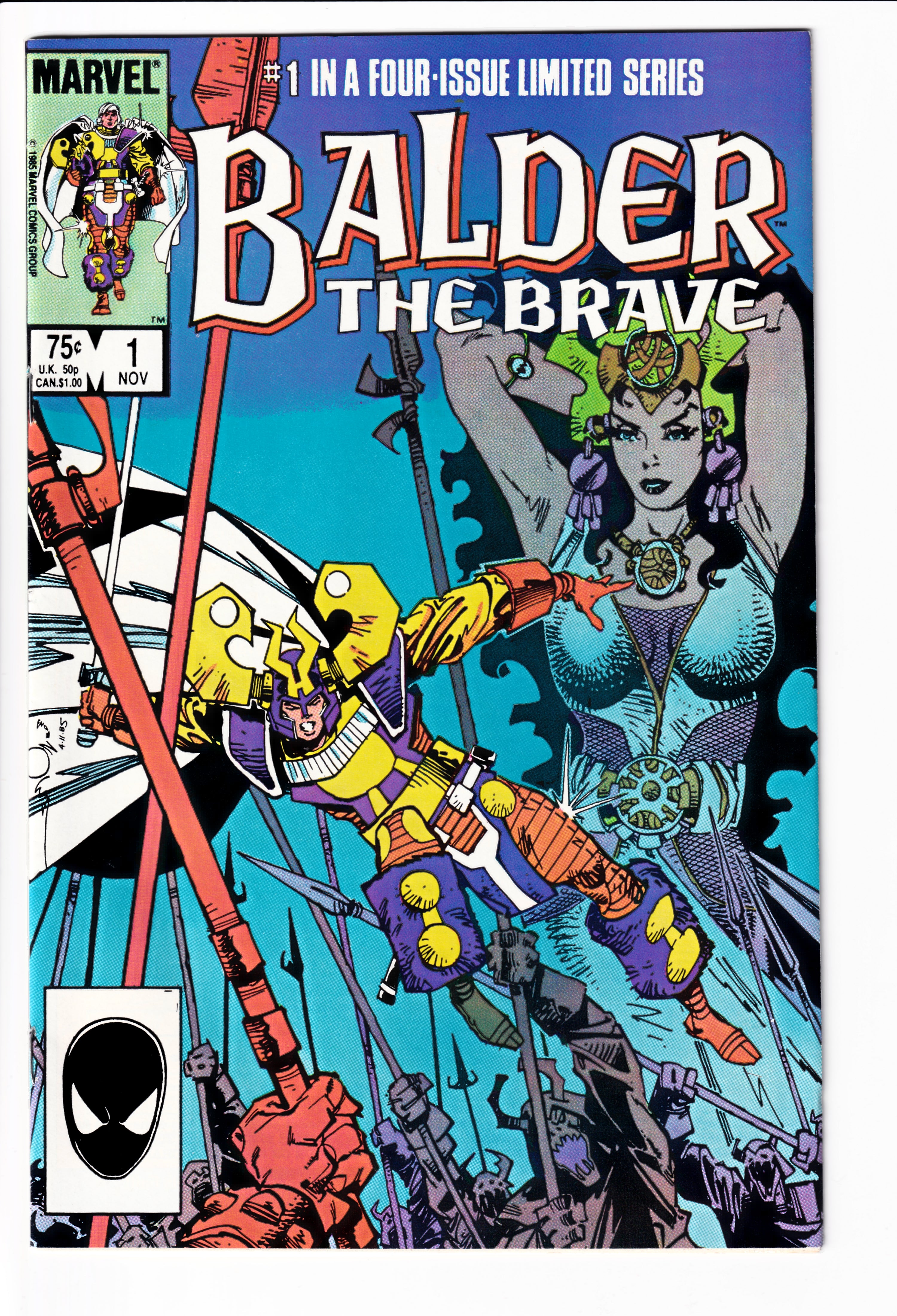 Balder The Brave #1 NM (9.0) (1985)