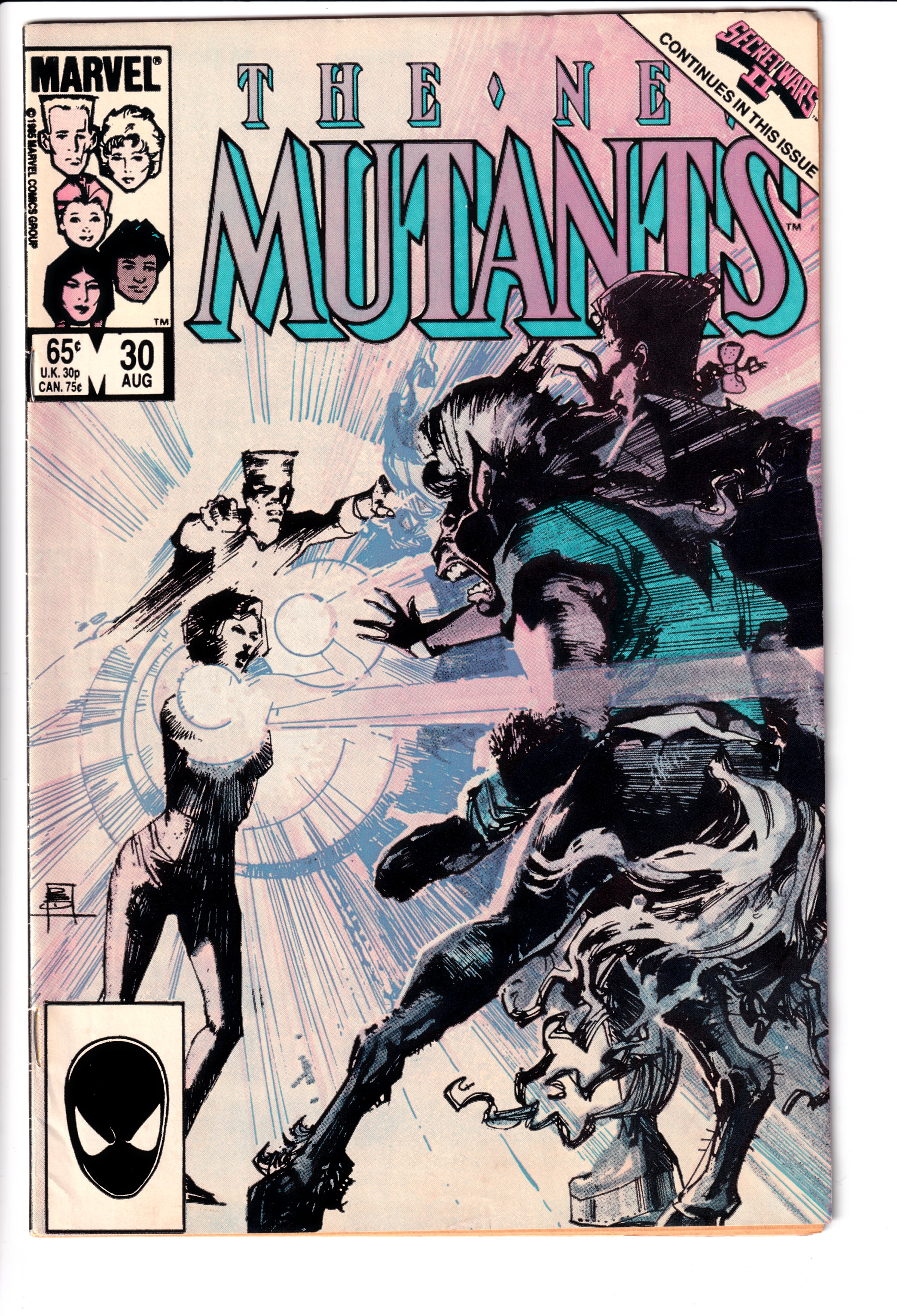 New Mutants #30 Low Grade (1987)
