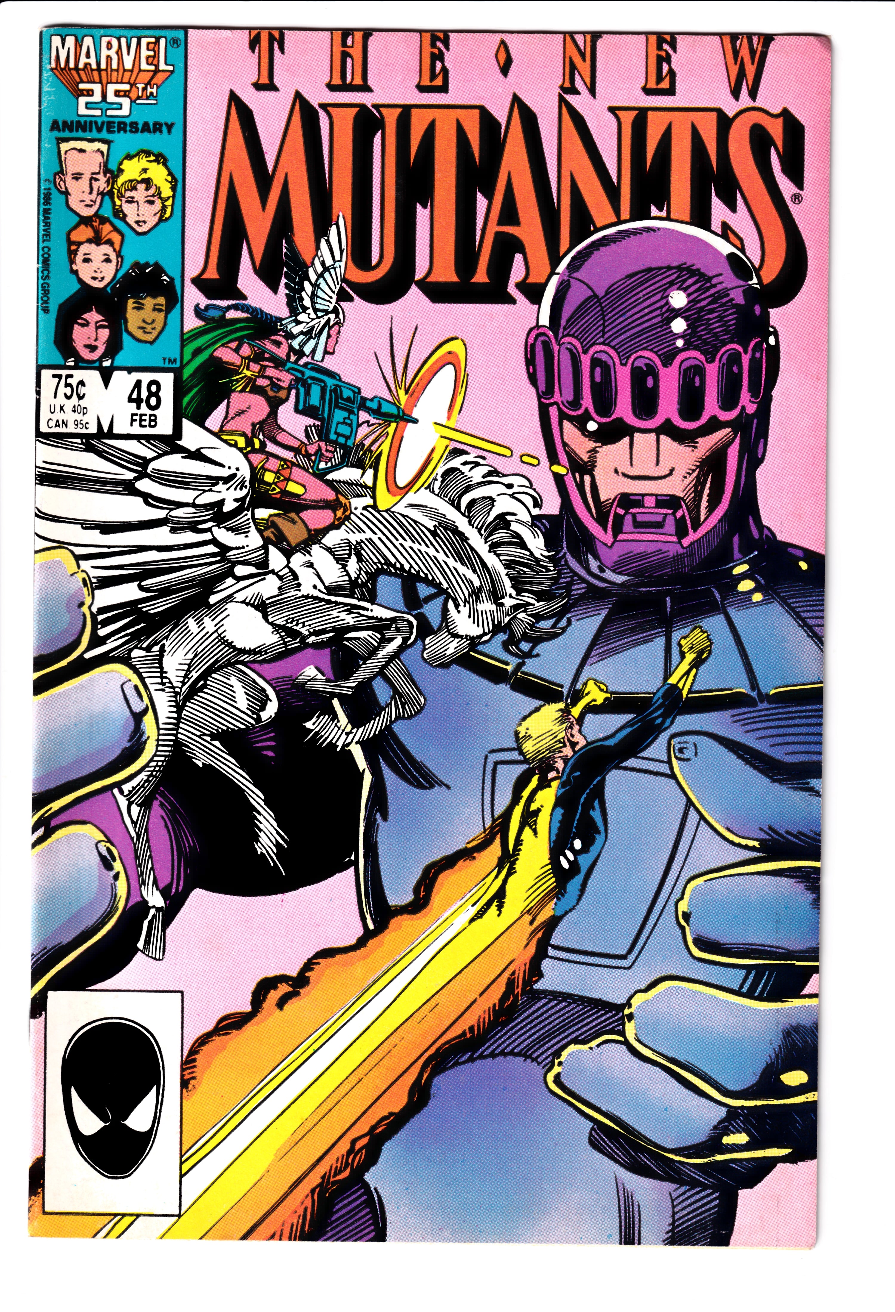 New Mutants #48 Mid Grade (1987)