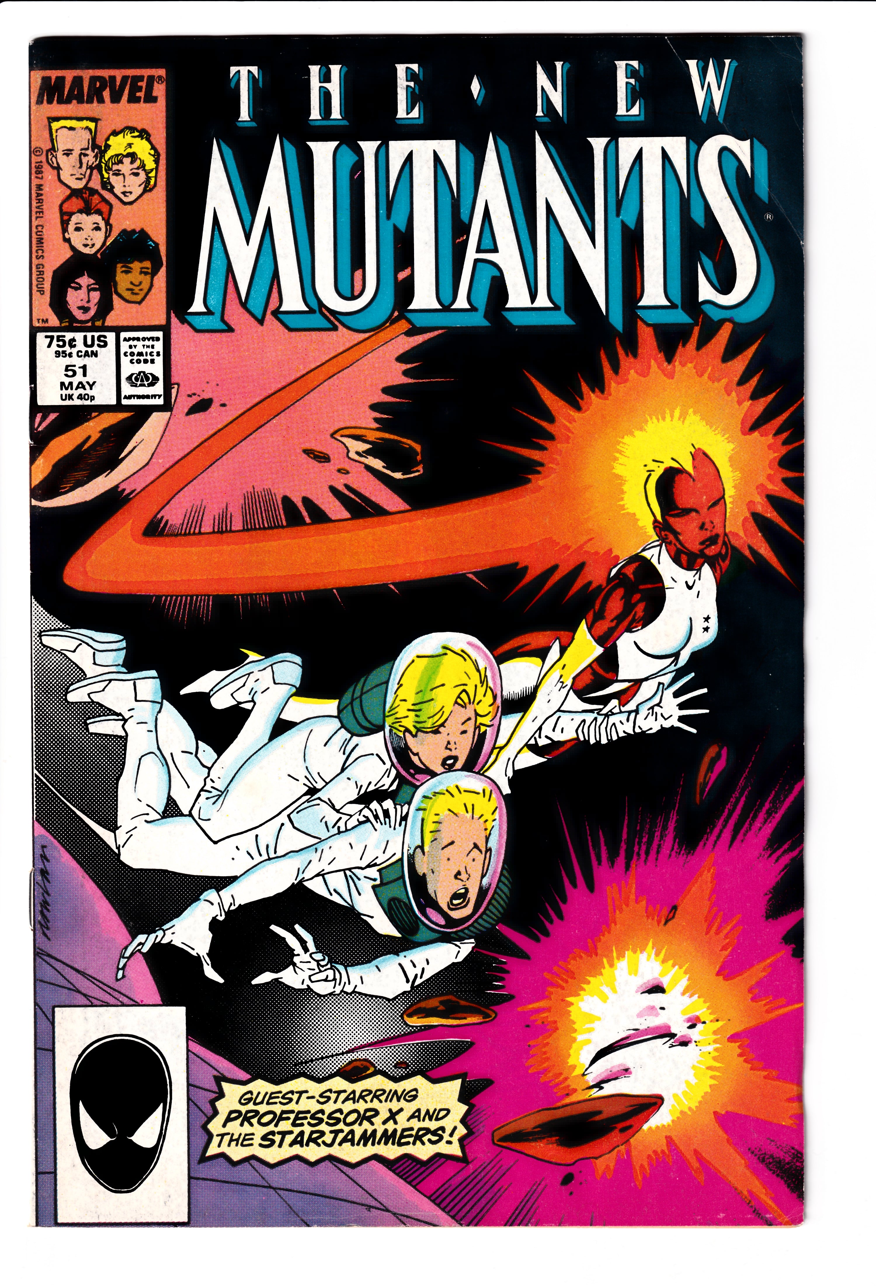 New Mutants #51 Mid Grade (1987)