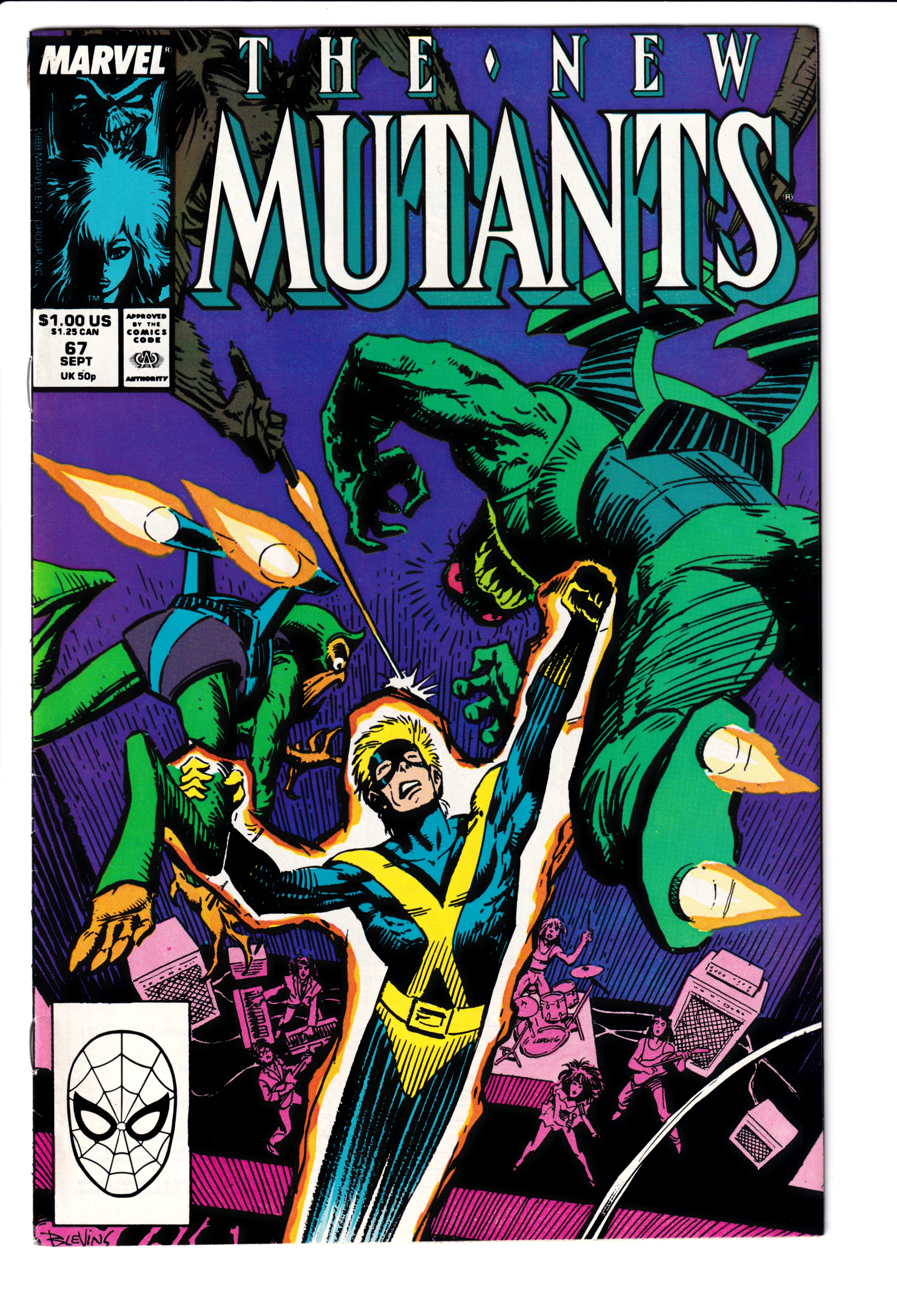 New Mutants #67 Mid Grade (1988)