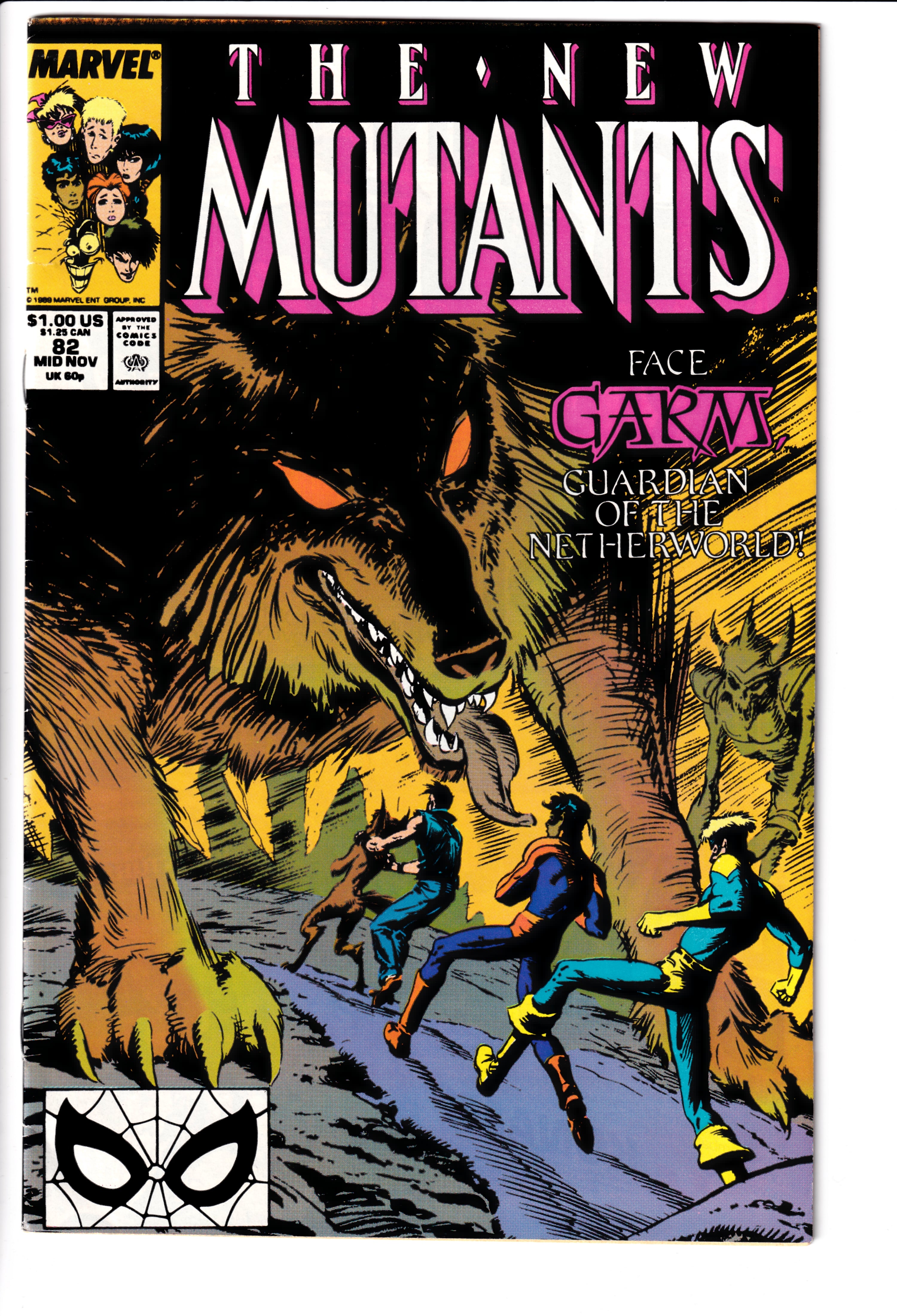 New Mutants #82 Mid Grade (1989)