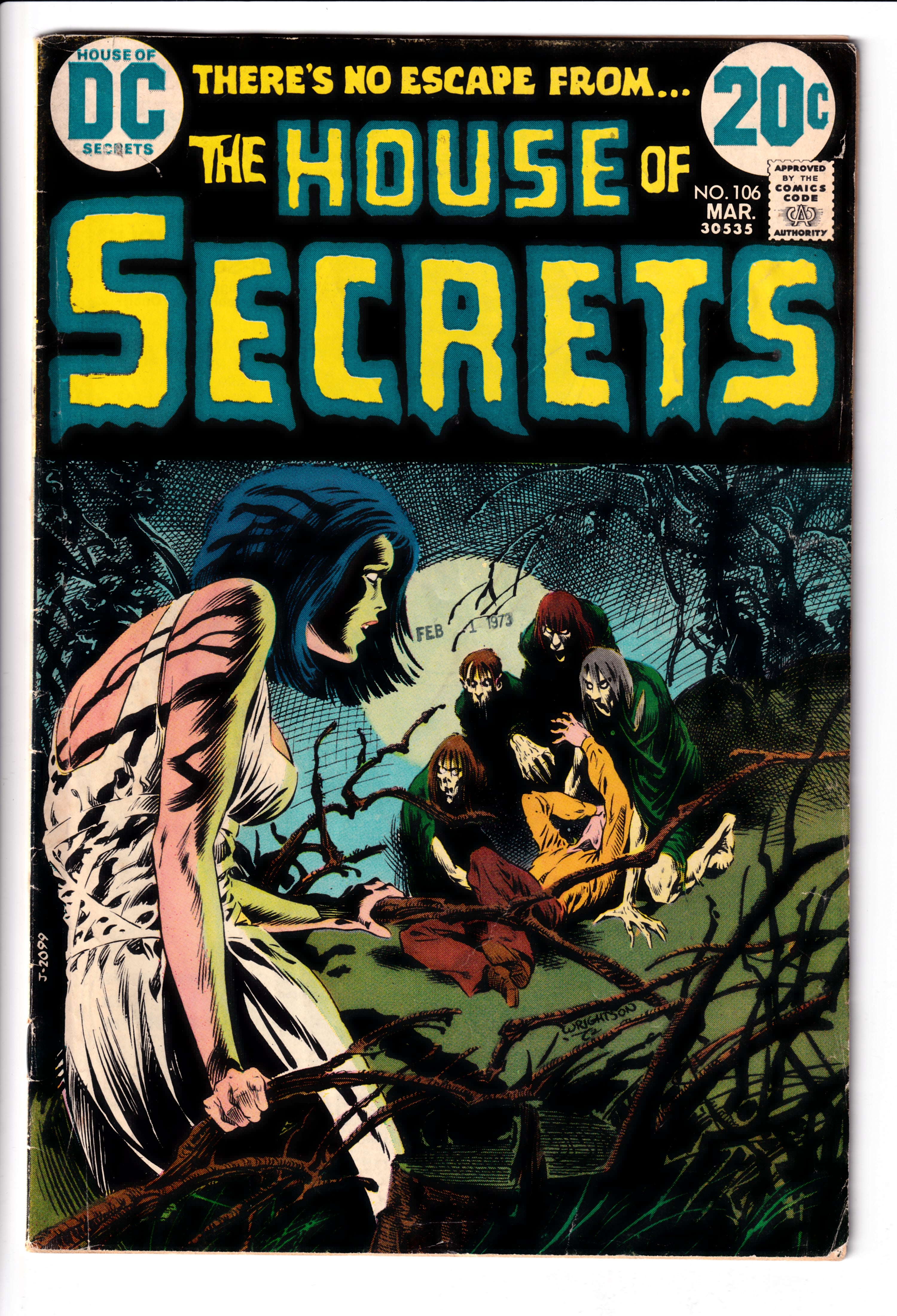House of Secrets #106 FN (5.5) (1973)