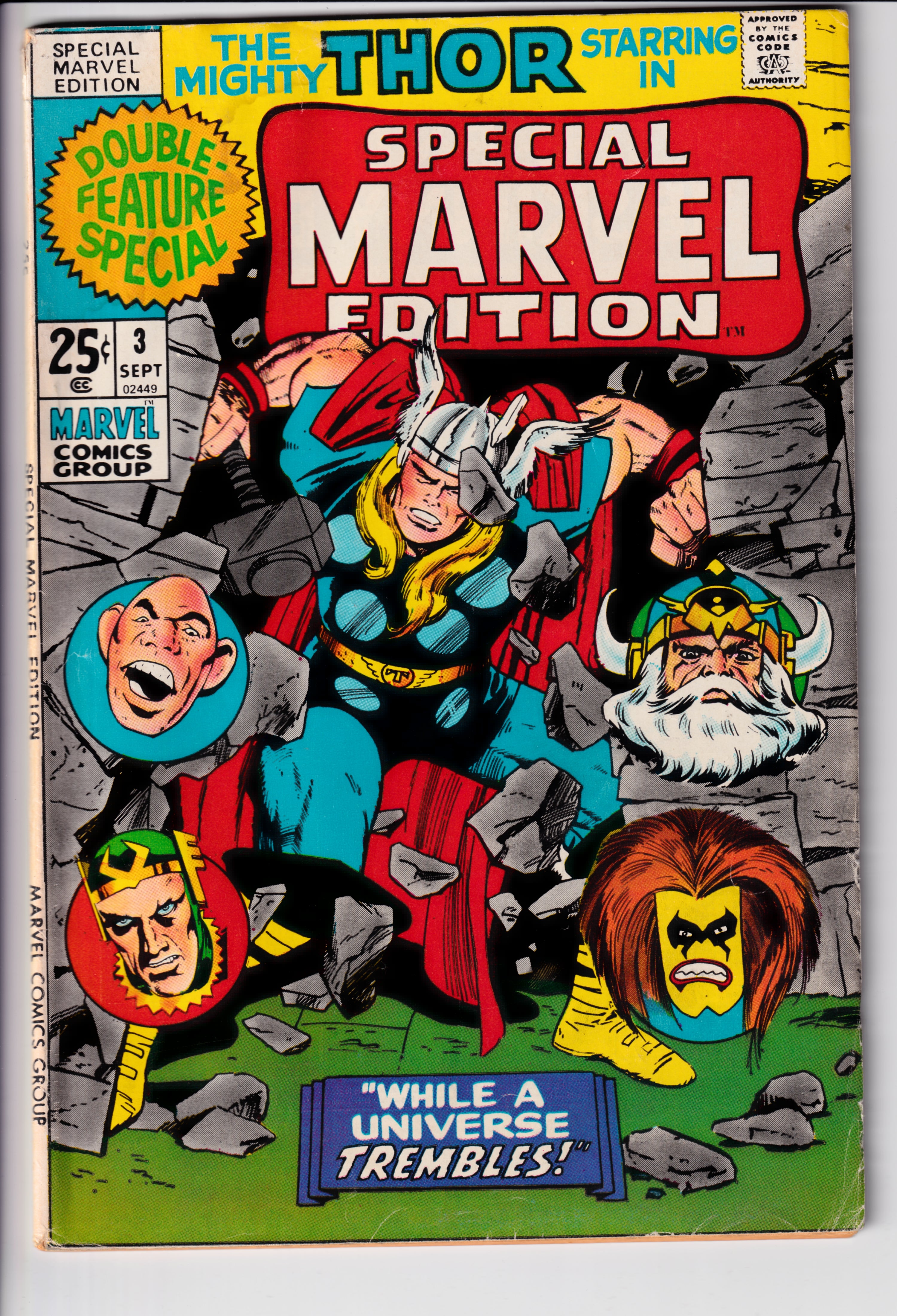 Special Marvel Edition #3 GD (4.0) (1971)