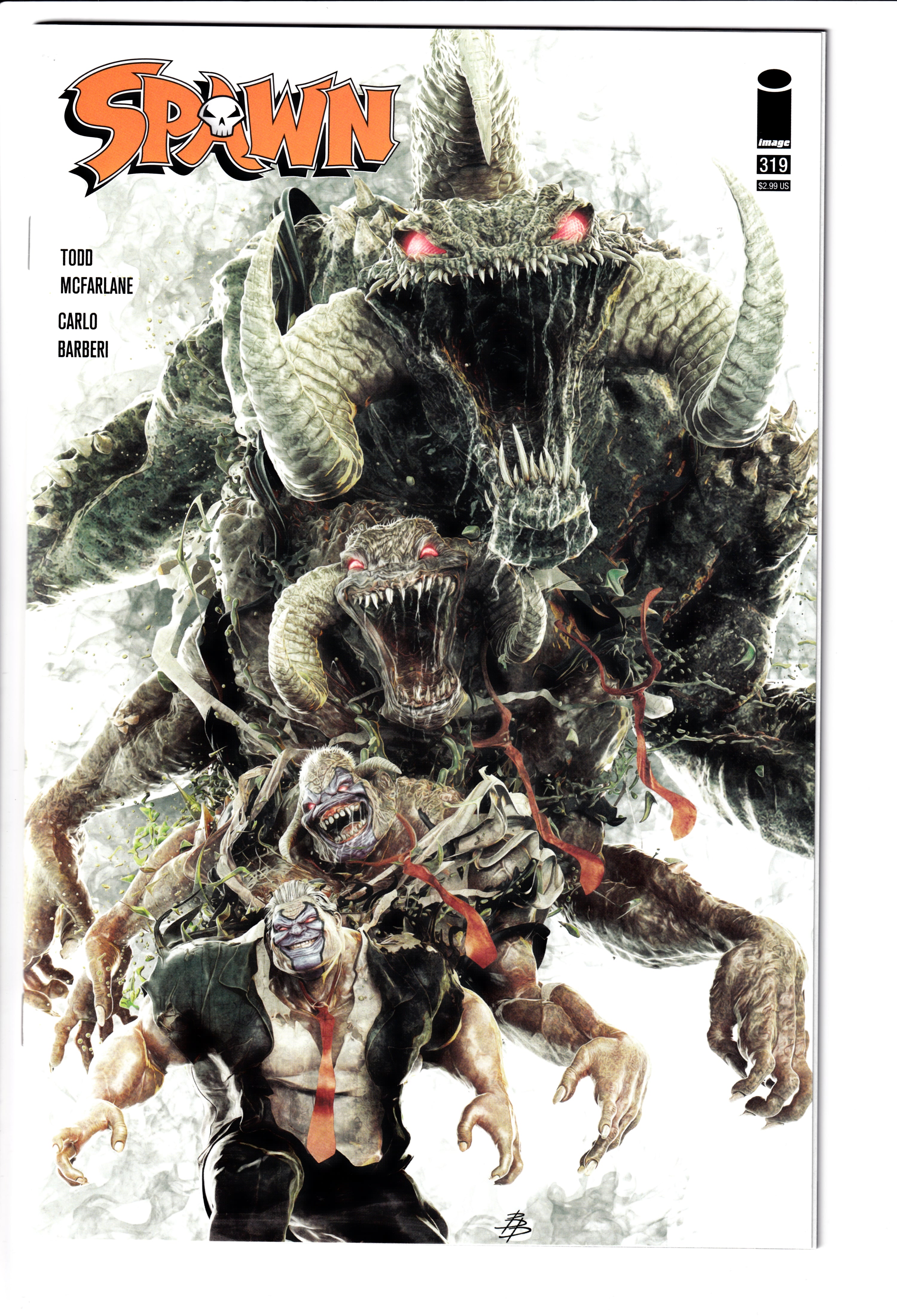 Spawn #319 Barends Cvr NM (9.8) (2021)
