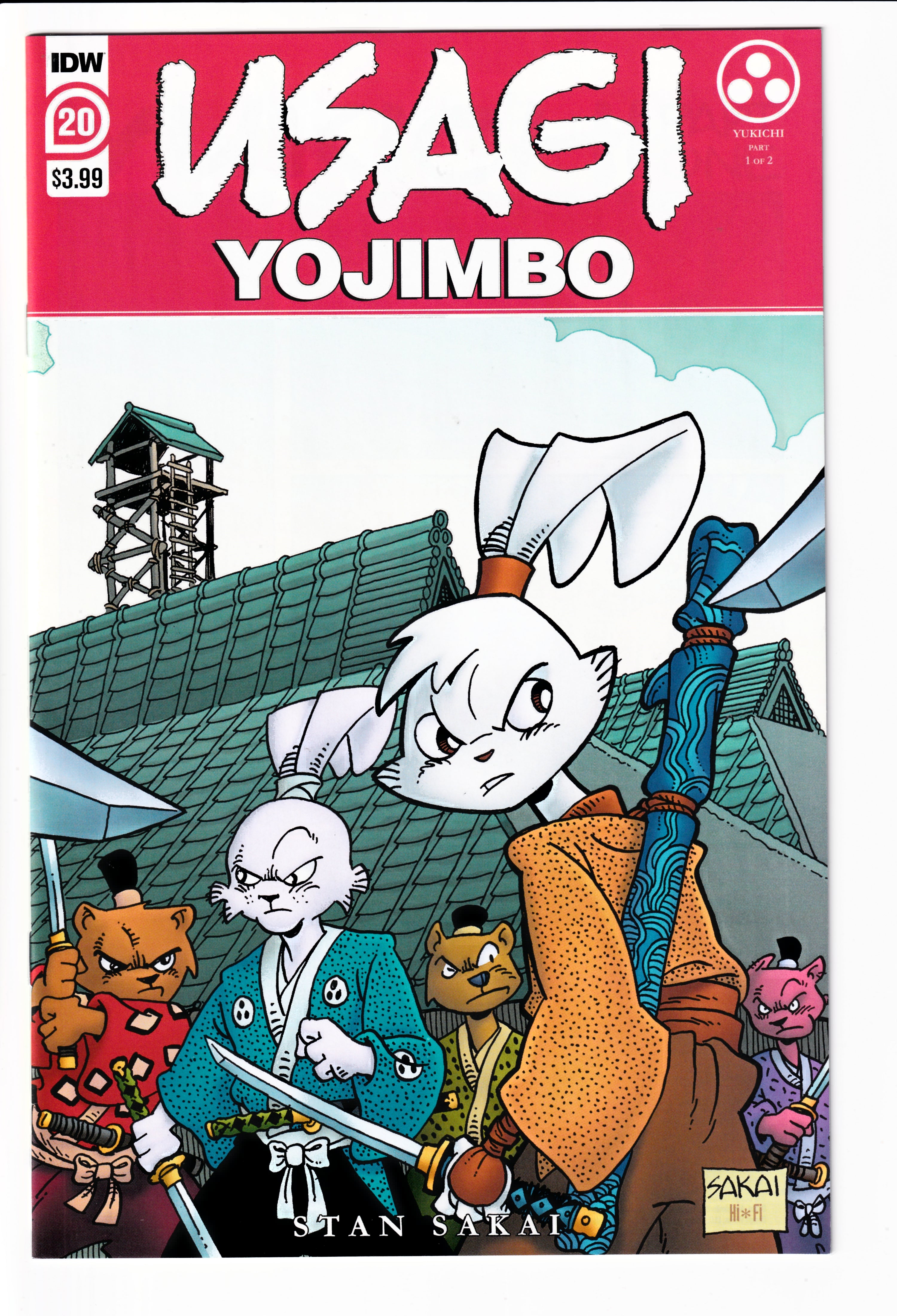 Usagi Yojimbo #20 NM (9.6) (2021)