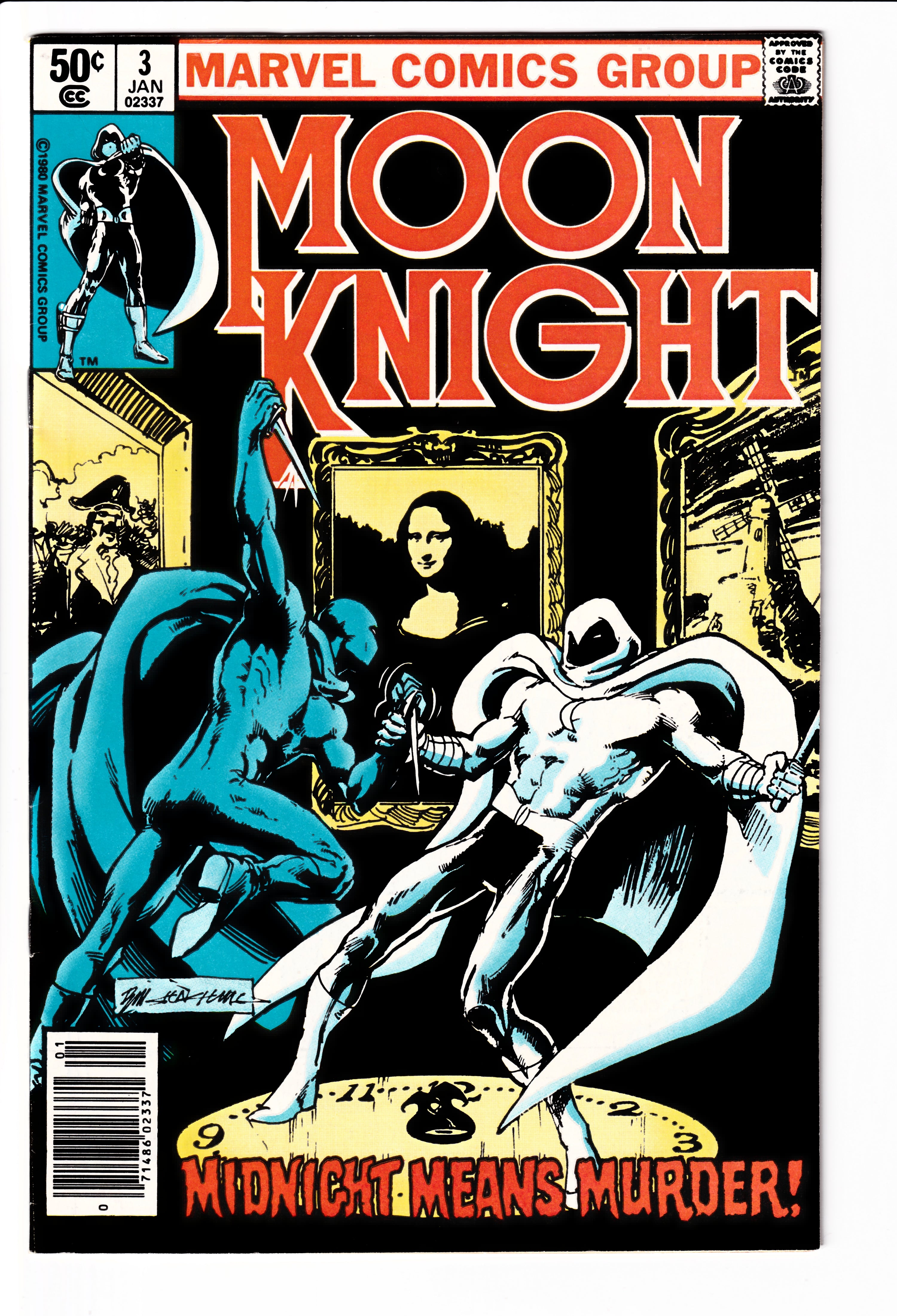 Moon Knight #3 Newsstand NM (9.2) (1980)
