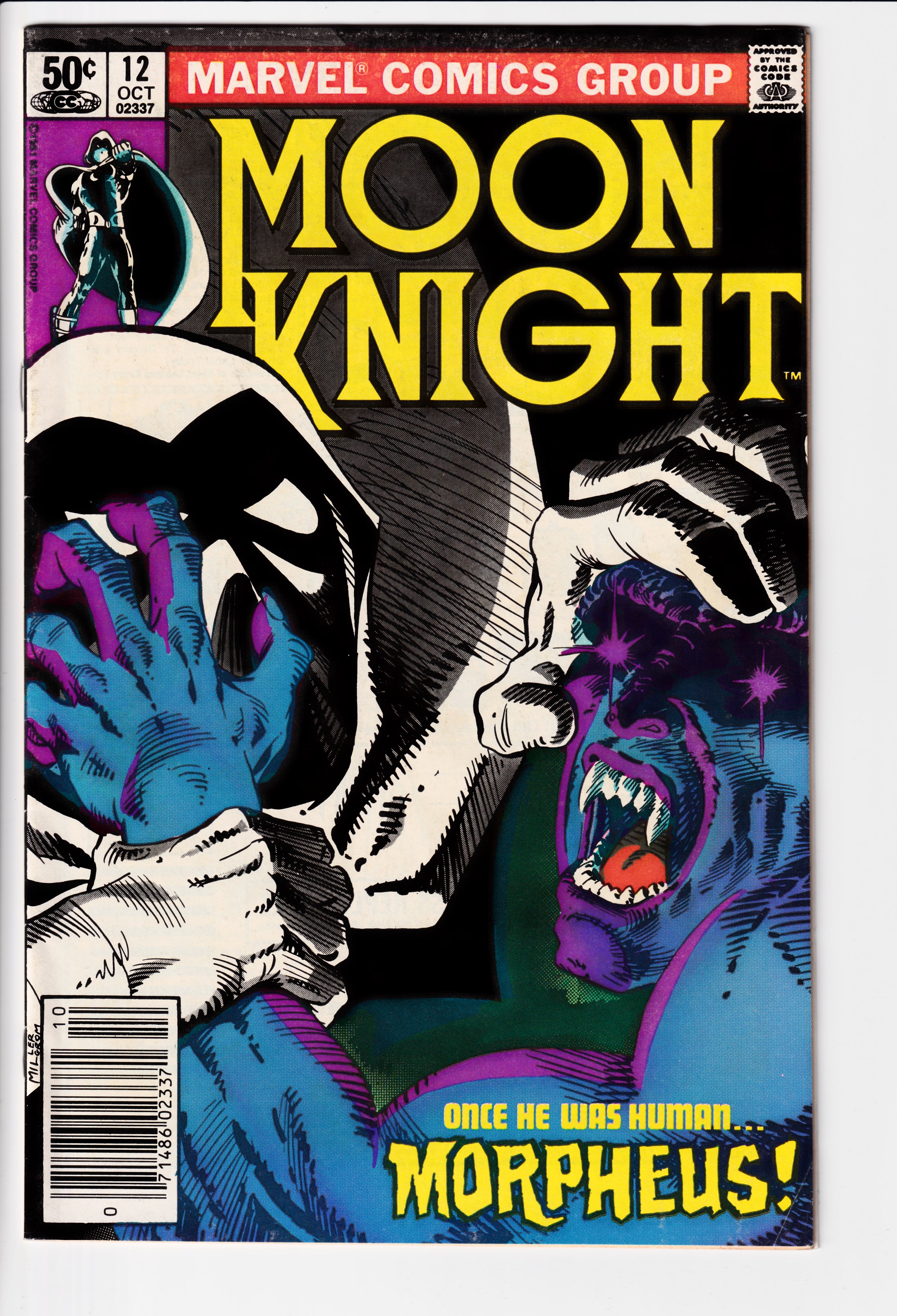 Moon Knight #12 Newsstand VF (8.0) (1981)
