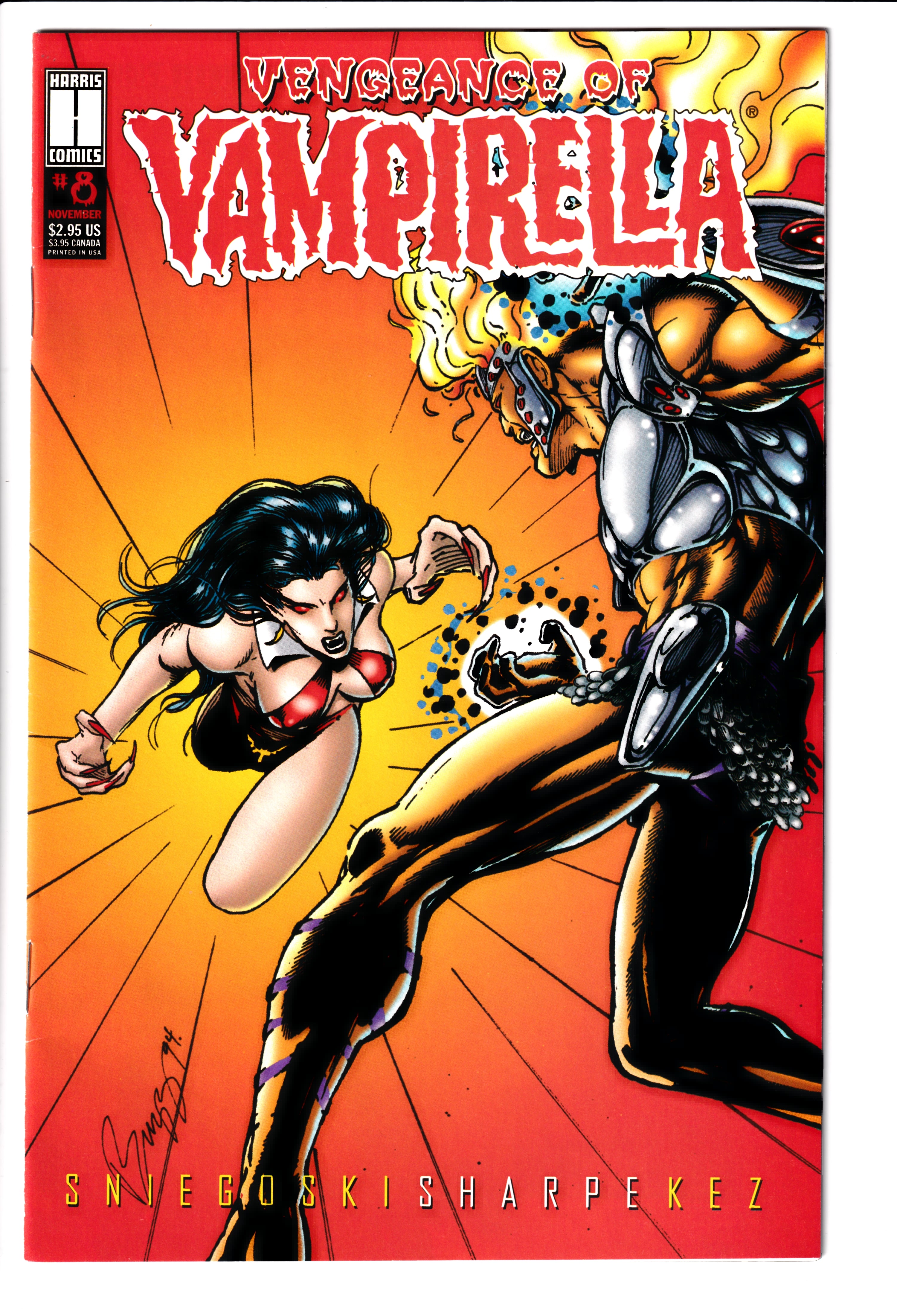 Vengeance of Vampirella #8 No Polybag NM (9.2) (1994)