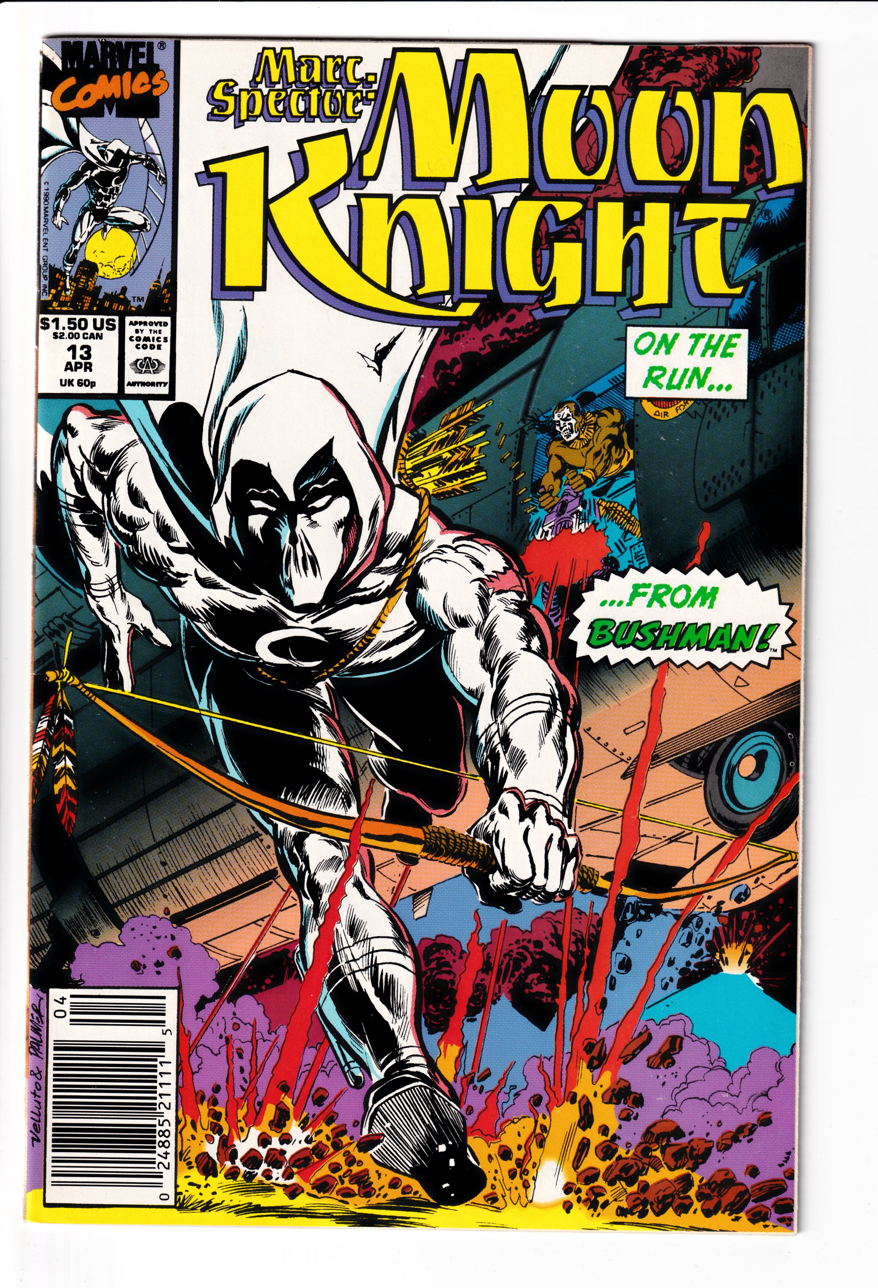 Marc Spector: Moon Knight #13 NM (9.4) (1990)