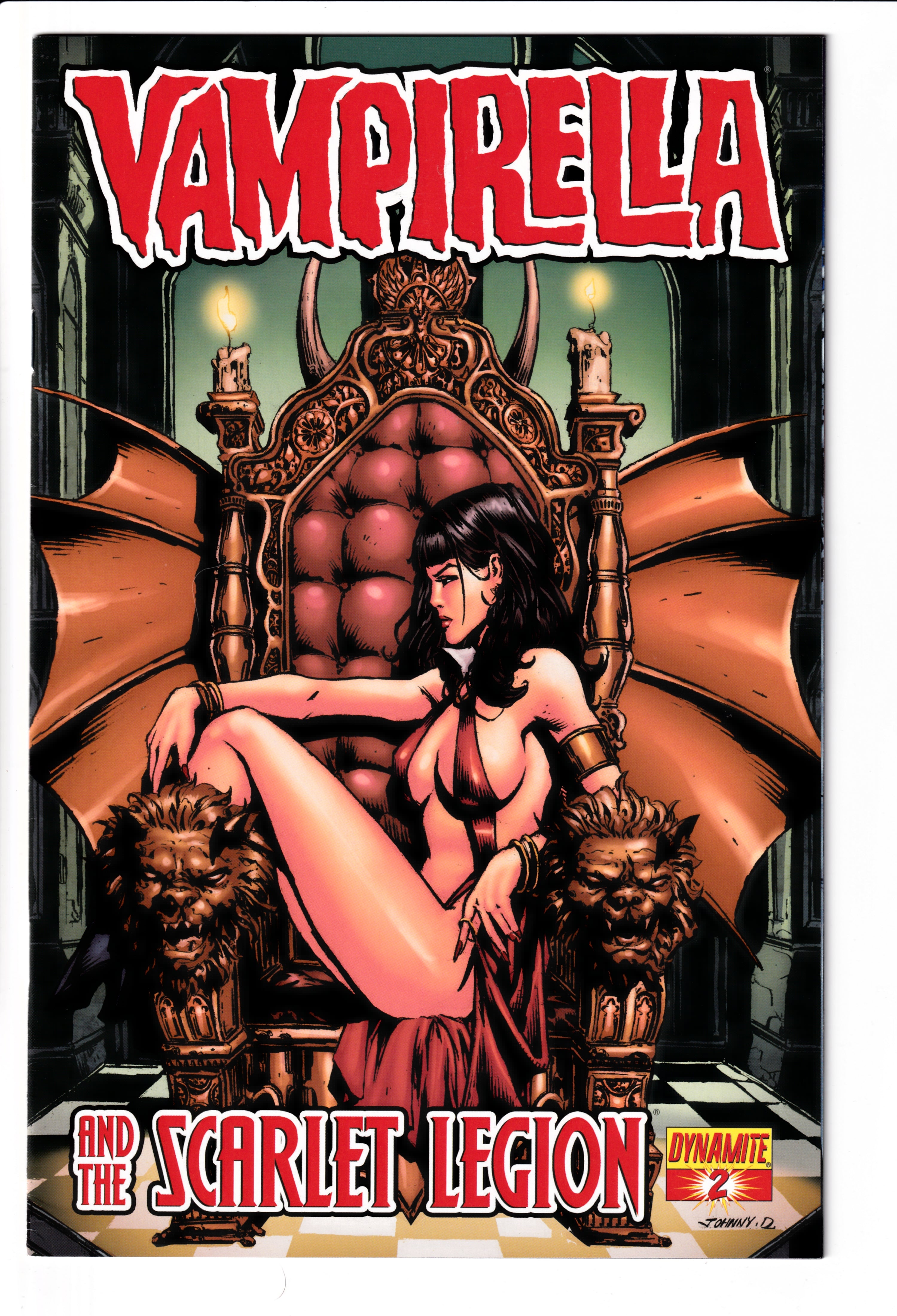 Vampirella and The Scarlet Legion #2 Desjardain Var NM (9.4) (2011)