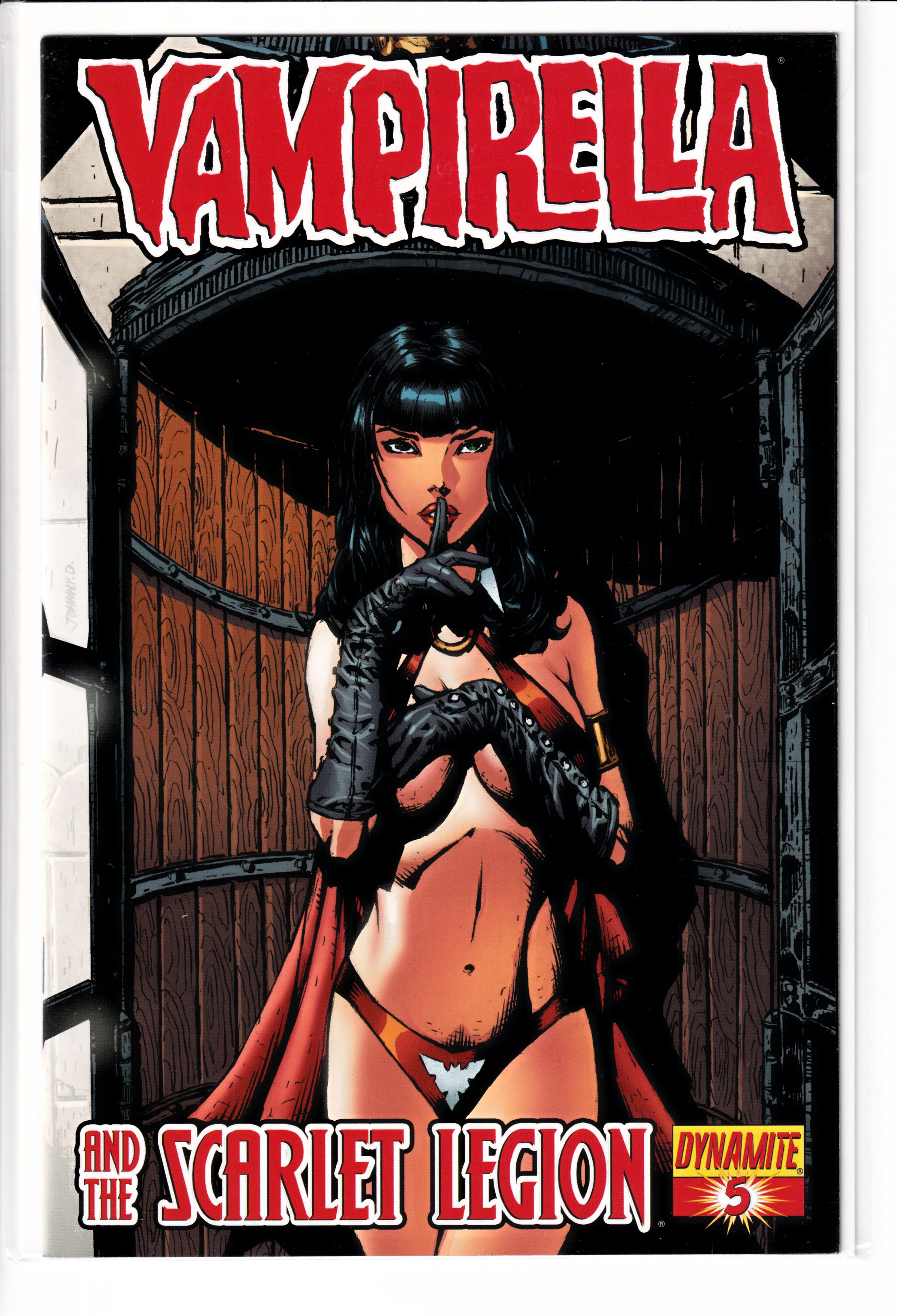 Vampirella and The Scarlet Legion #5 Desjardain Var NM (9.4) (2011)