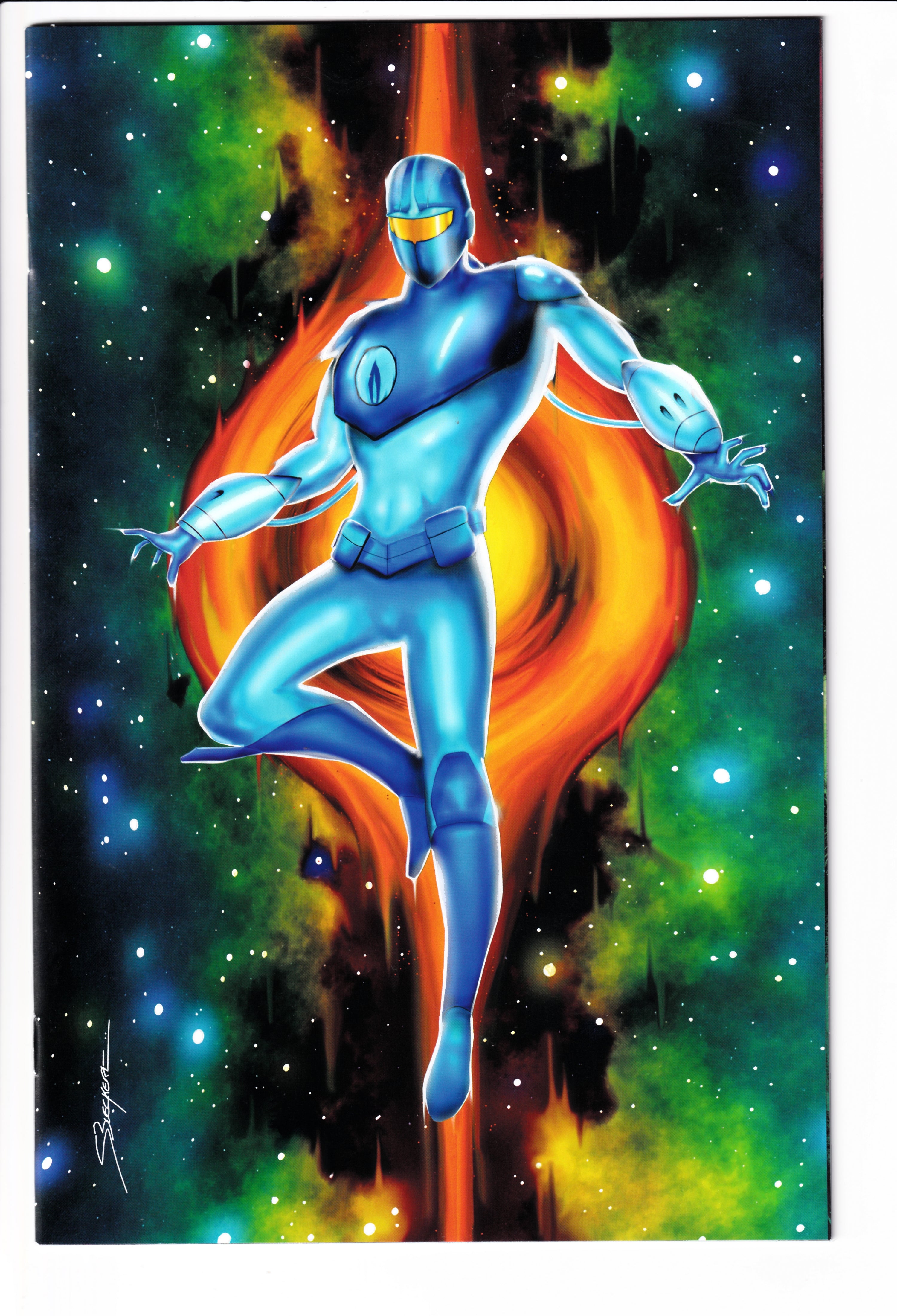 The Blue Flame #1 Beuckert Exclusive Nm (9.6) (2021)