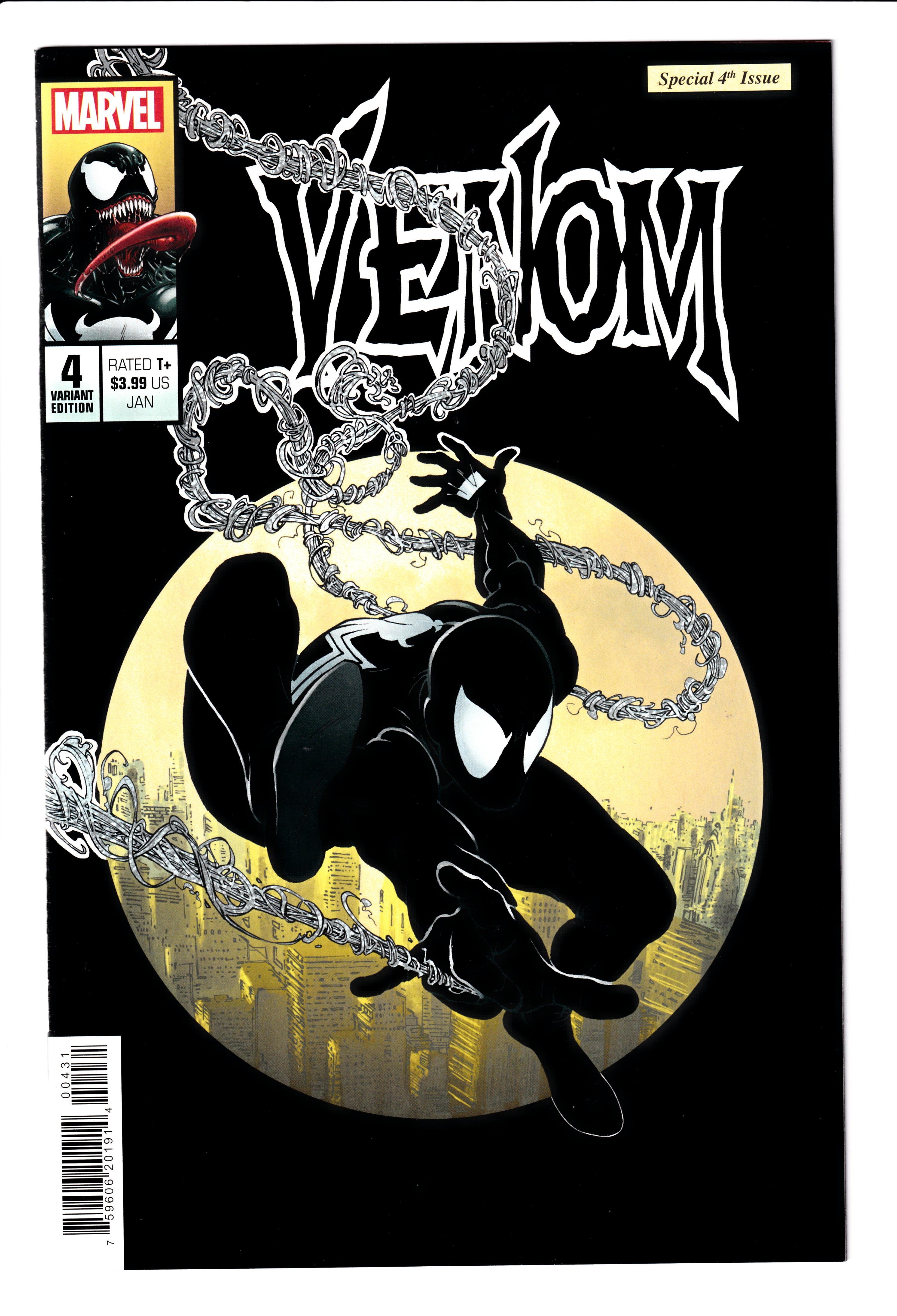 Venom #4 Yardin Homage Var. NM (9.8) (2022)