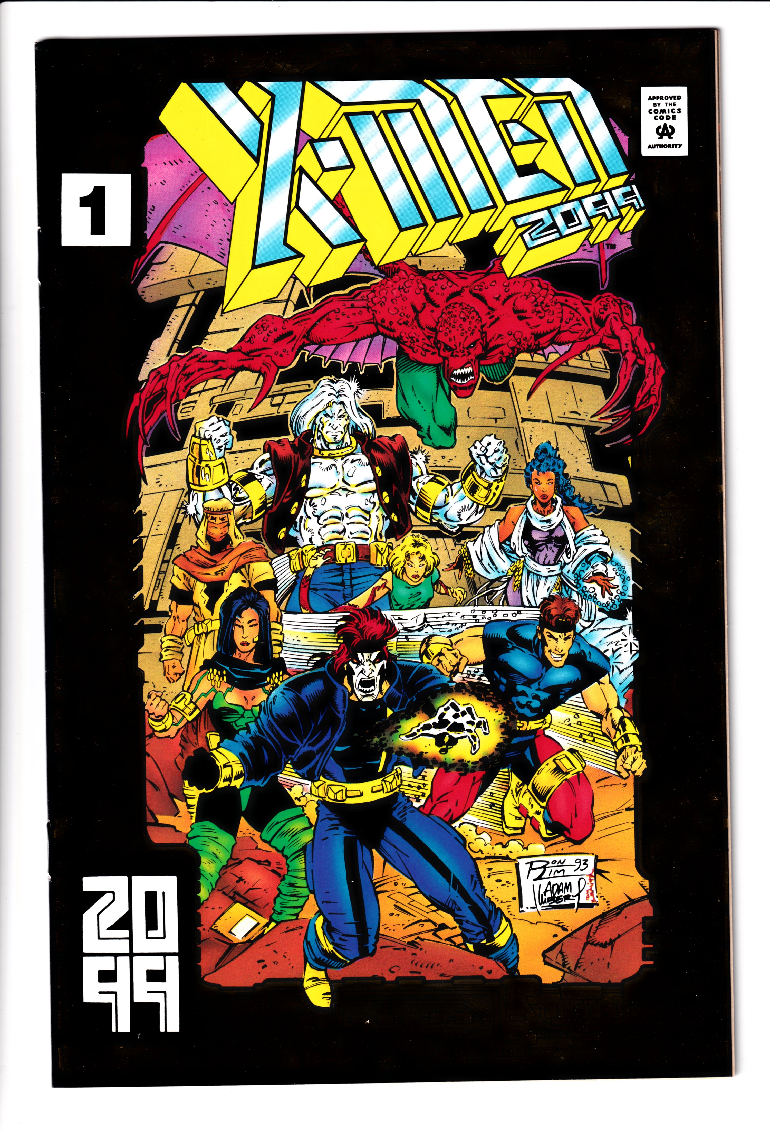 X-Men 2099 #1 Gold Foil Var. NM (9.6) (1993)