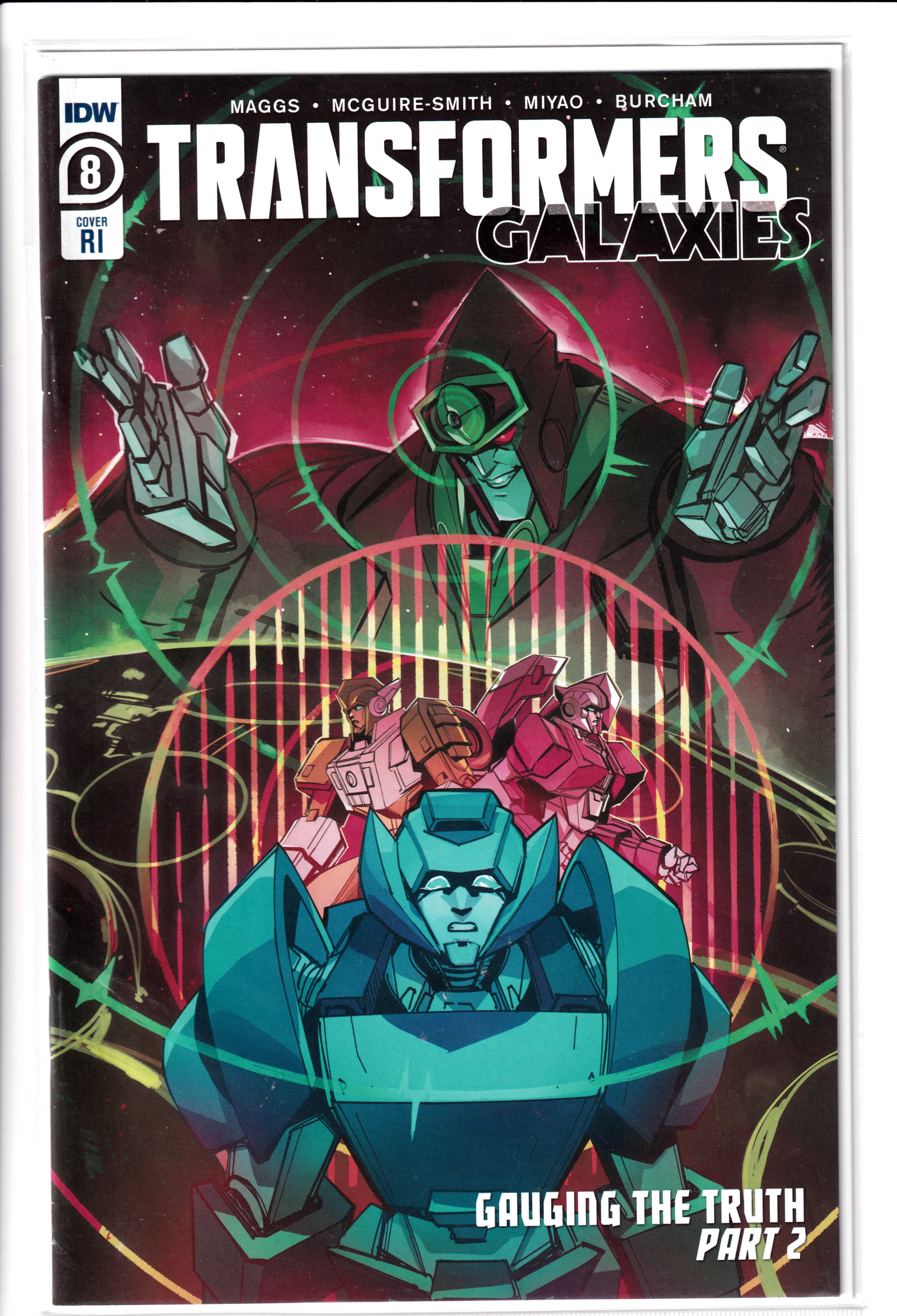 Transformers Galaxies #8 1:10 Incentive NM (9.8) (2020)
