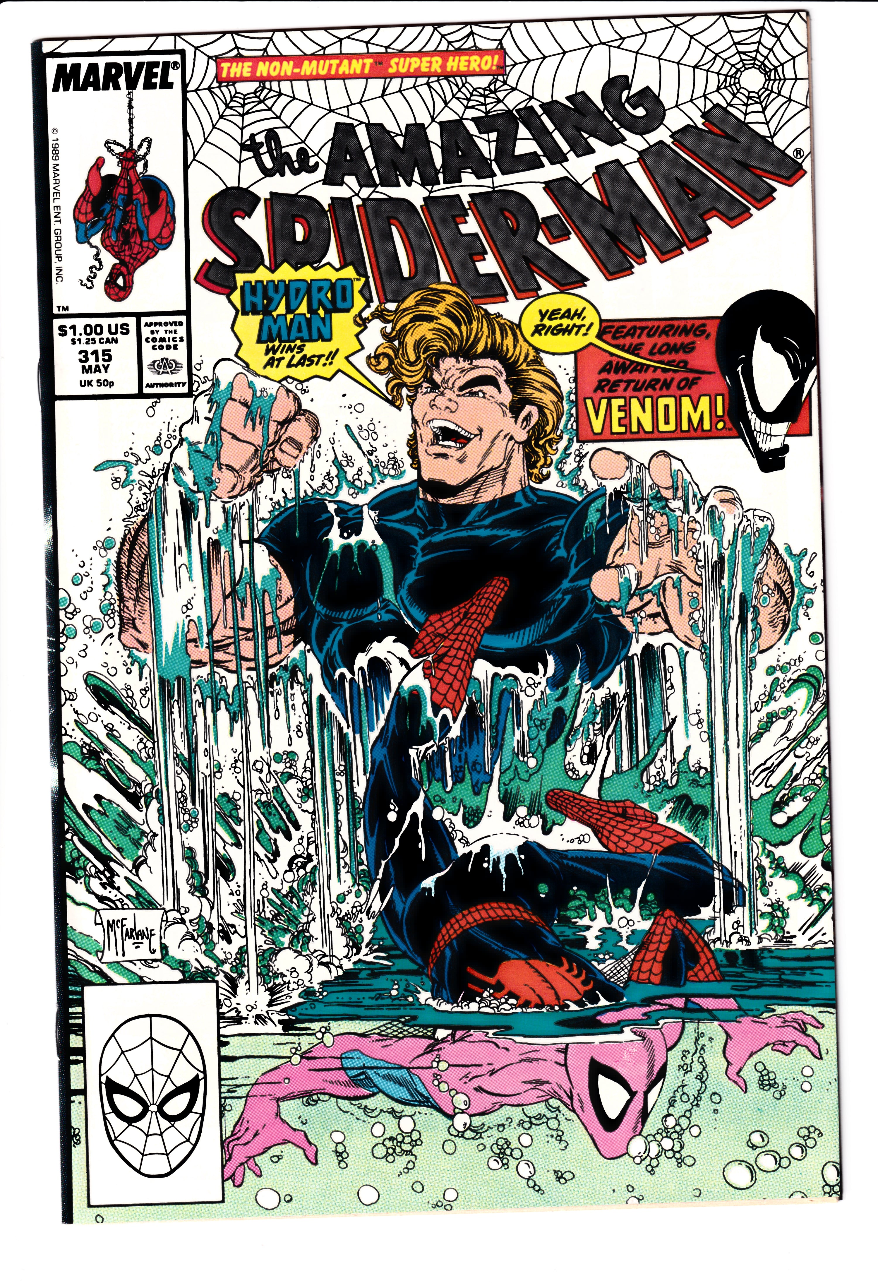 Amazing Spider-Man #315 NM (9.4) (1989)