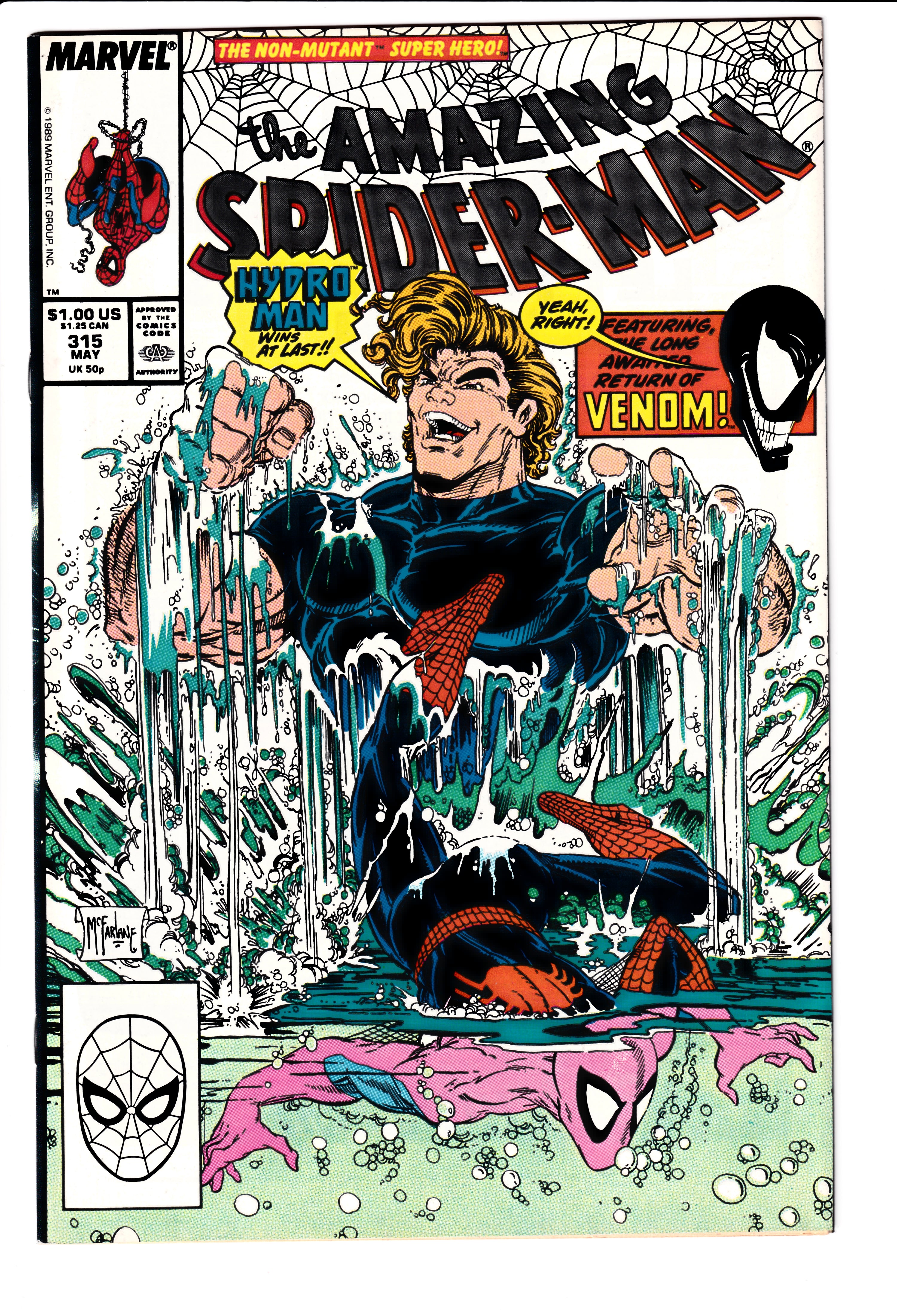 Amazing Spider-Man #315 NM (9.6) (1989)