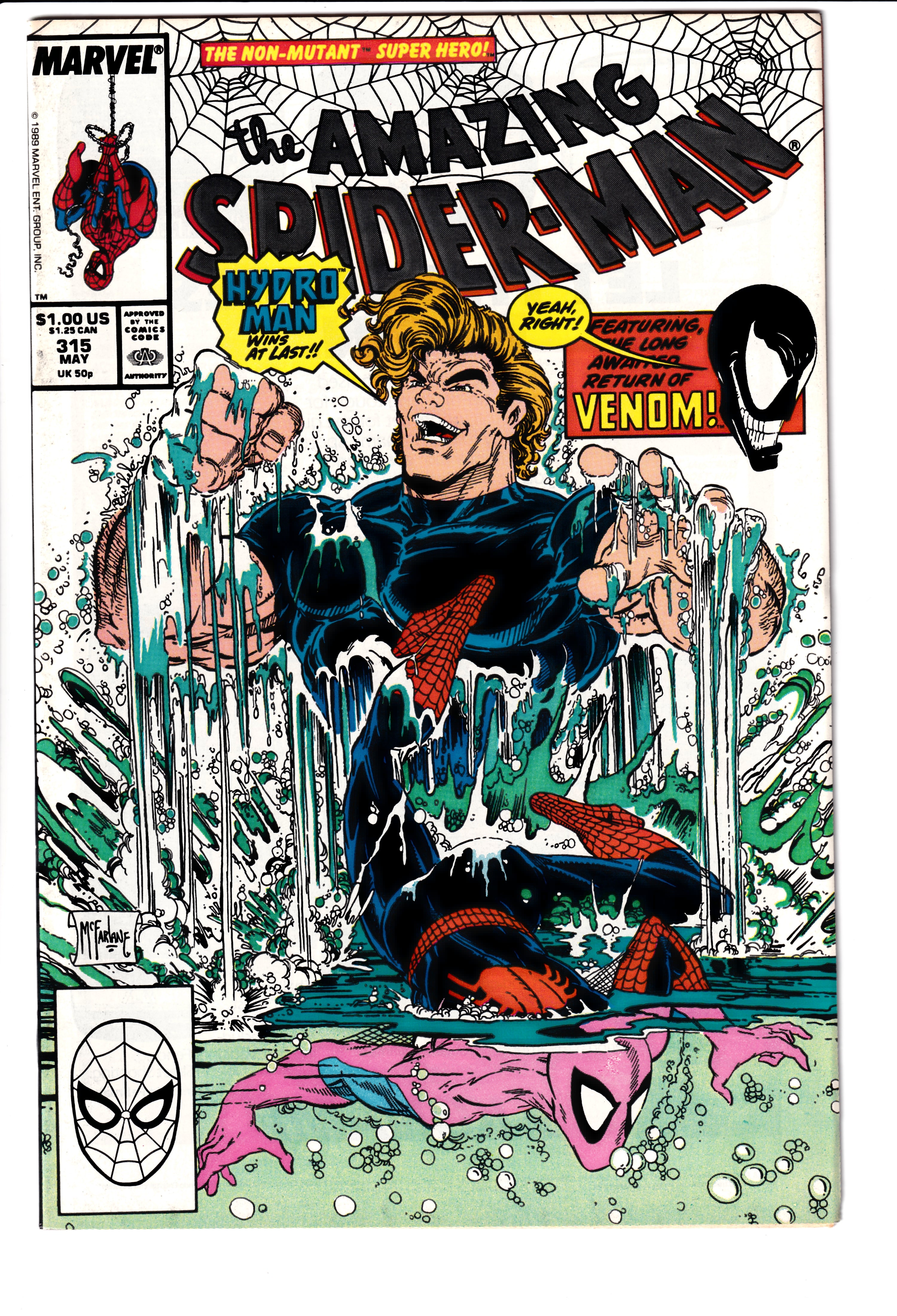 Amazing Spider-Man #315 NM (9.8) (1989)