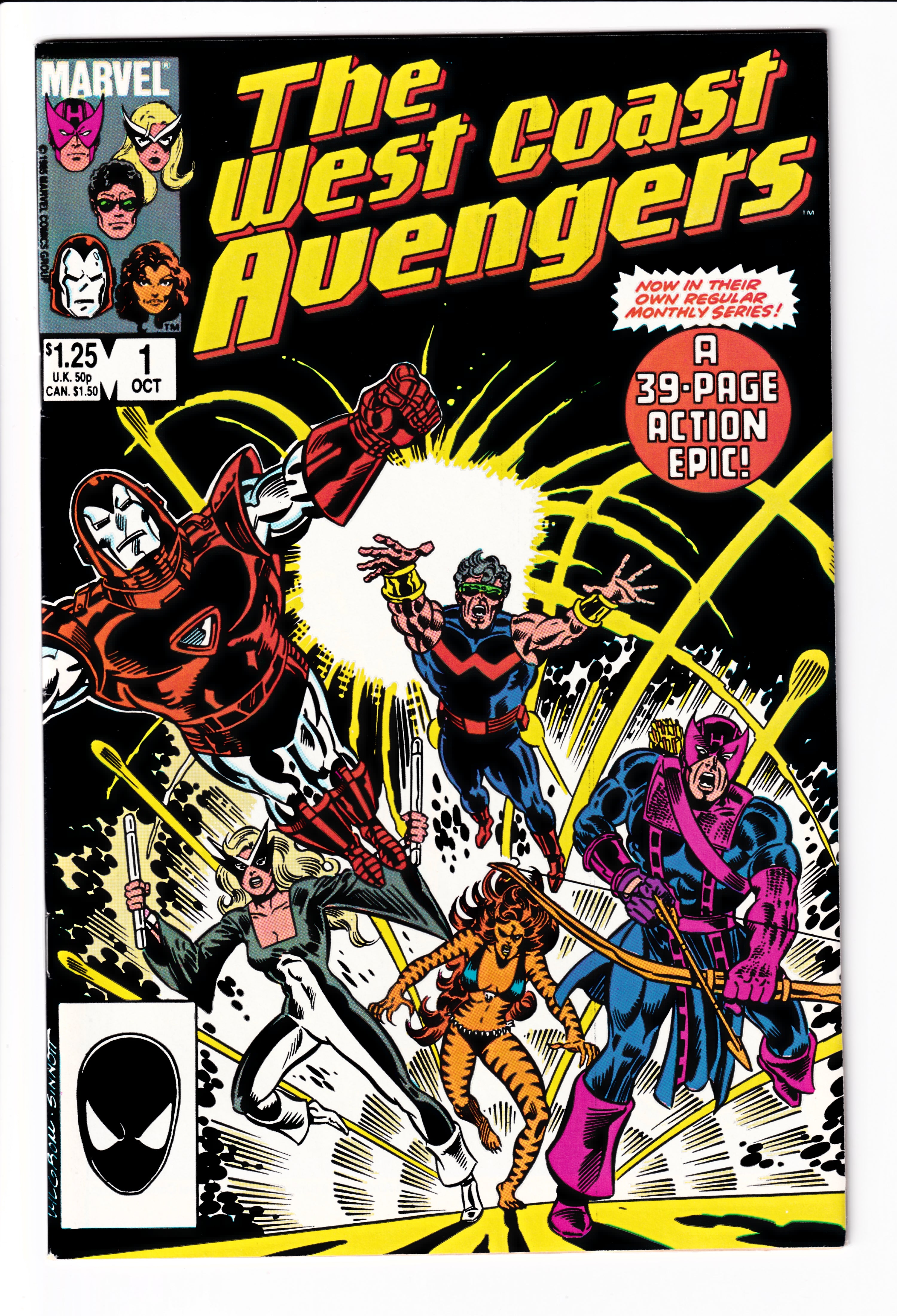 West Coast Avengers #1 NM (9.4) (1985)