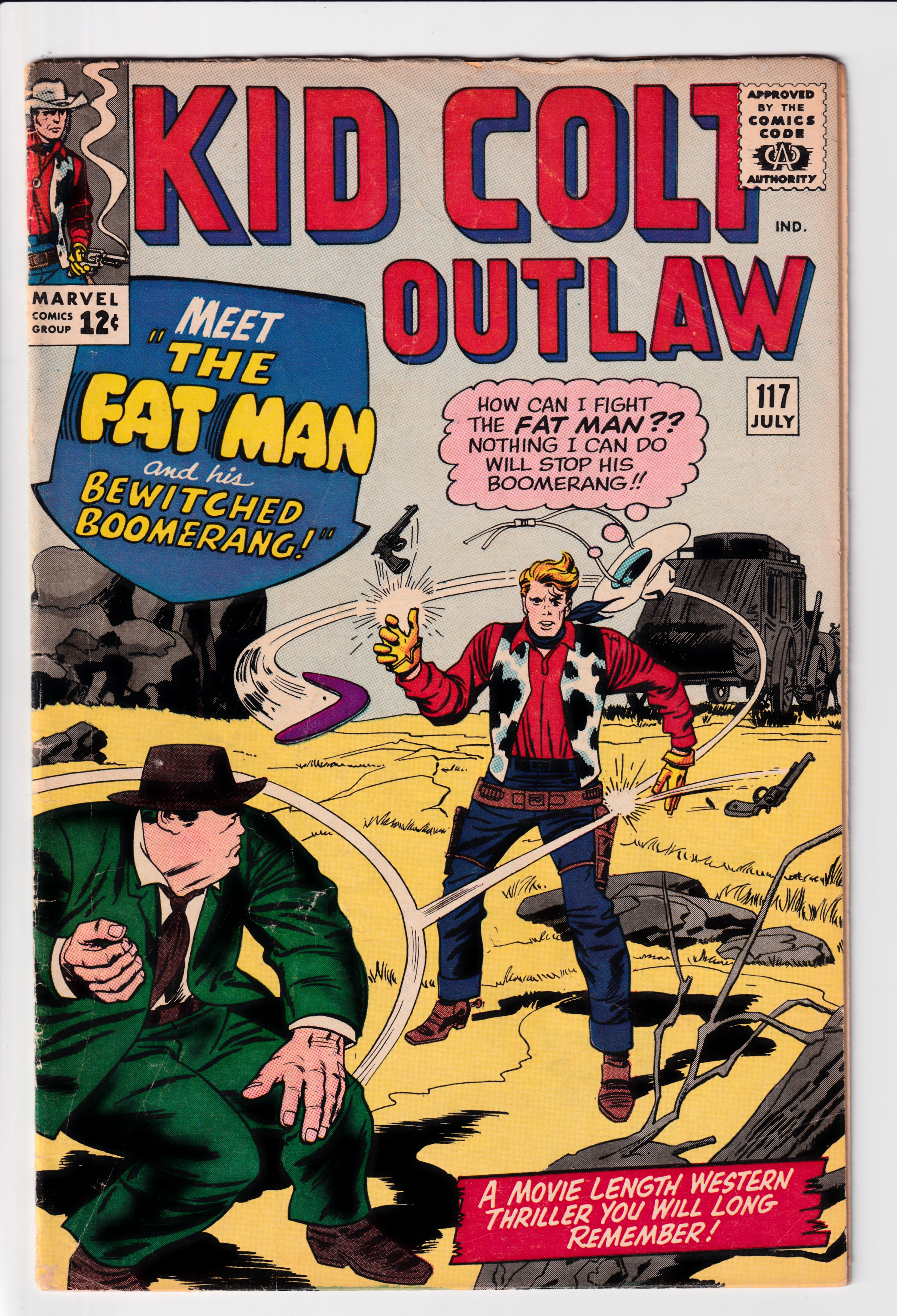 Kid Colt Outlaw #117 VG (4.0) (1964)
