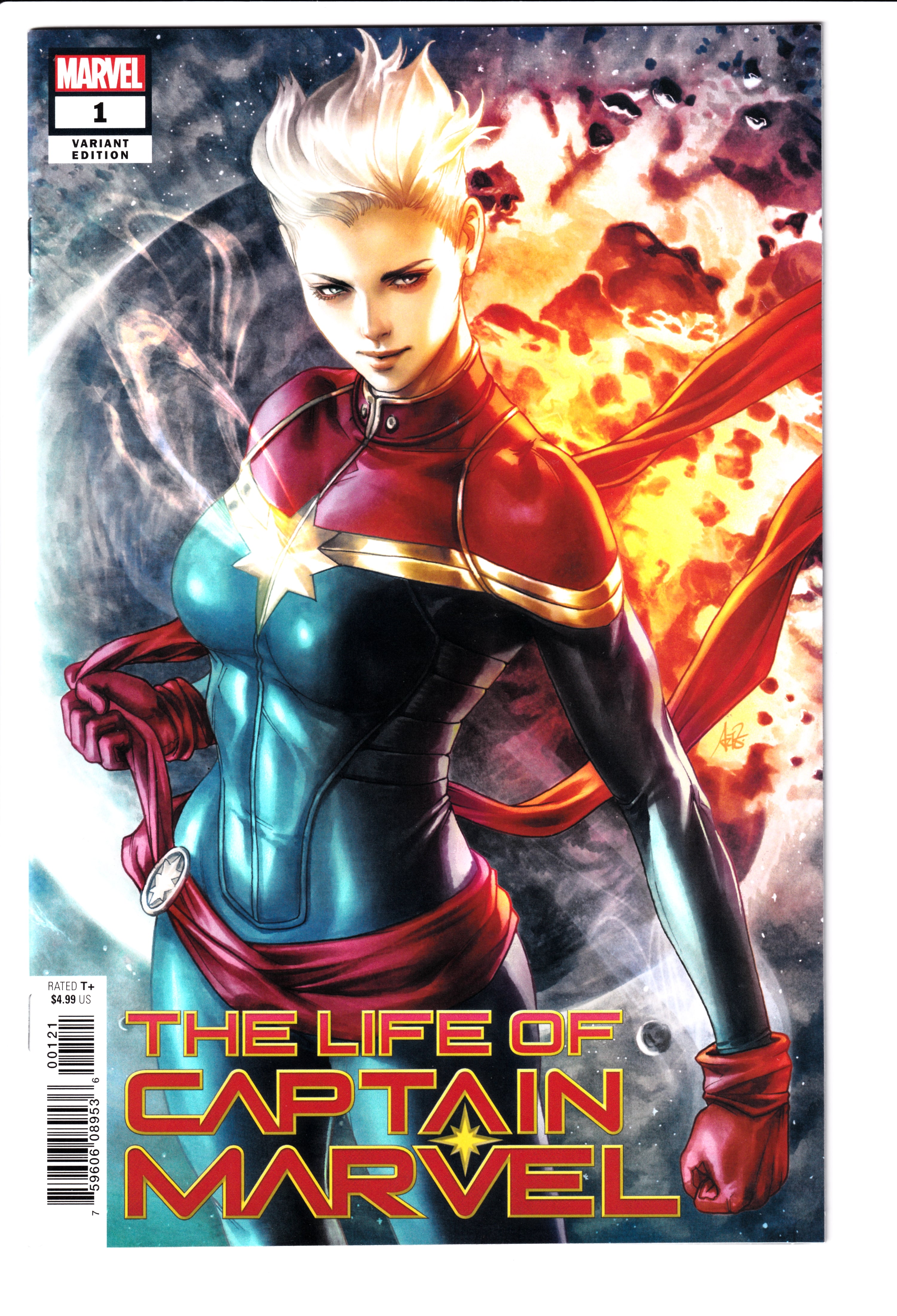 Life of Captain Marvel #1 Artgerm Var. NM (9.8) (2018)