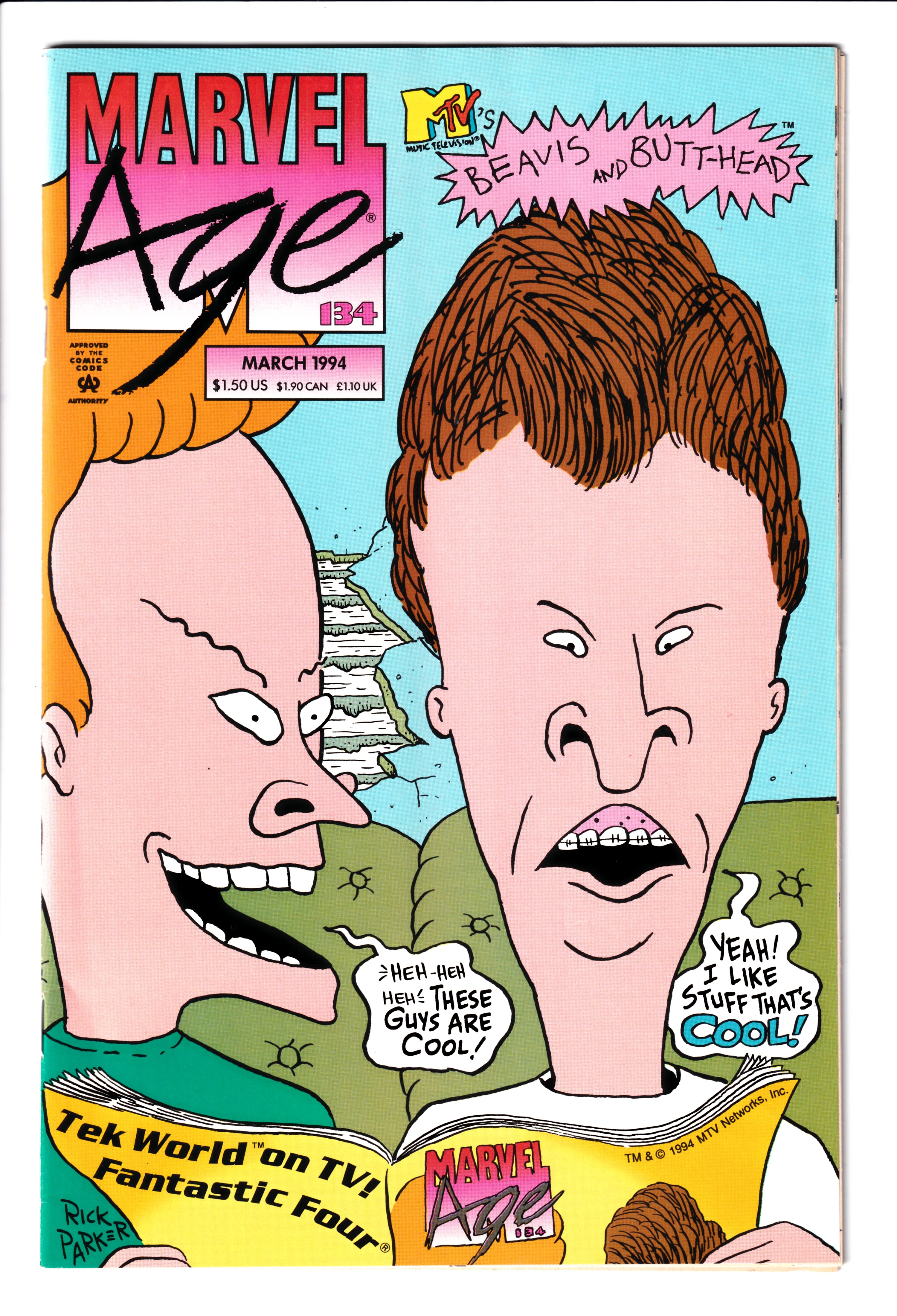 Marvel Age #134 NM (9.6) (1994)