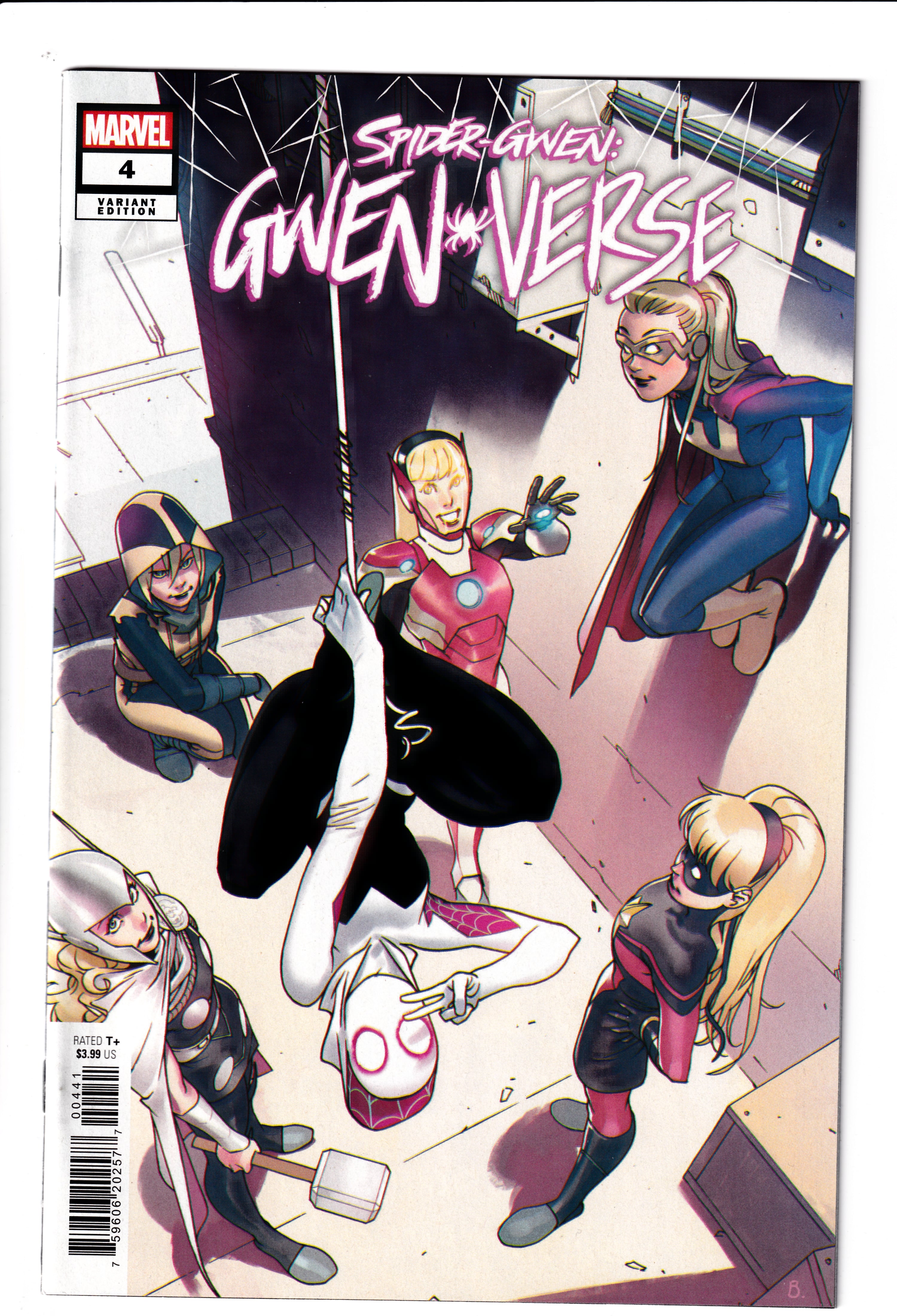 Spider-Gwen: Gwen-Verse #4 1:25 Incentive NM (9.8) (2022)