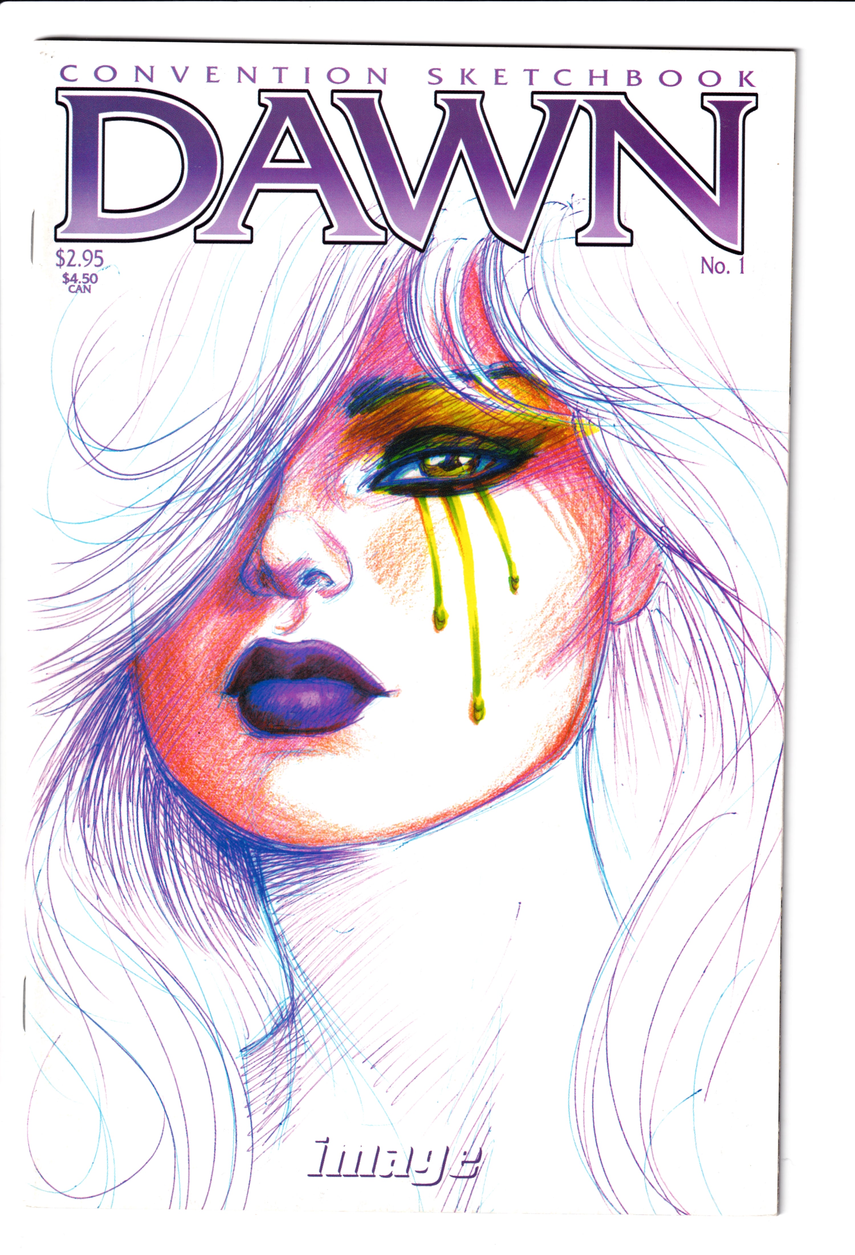 Dawn: 2002 Convention Sketchbook #1 NM (9.4) (2002)