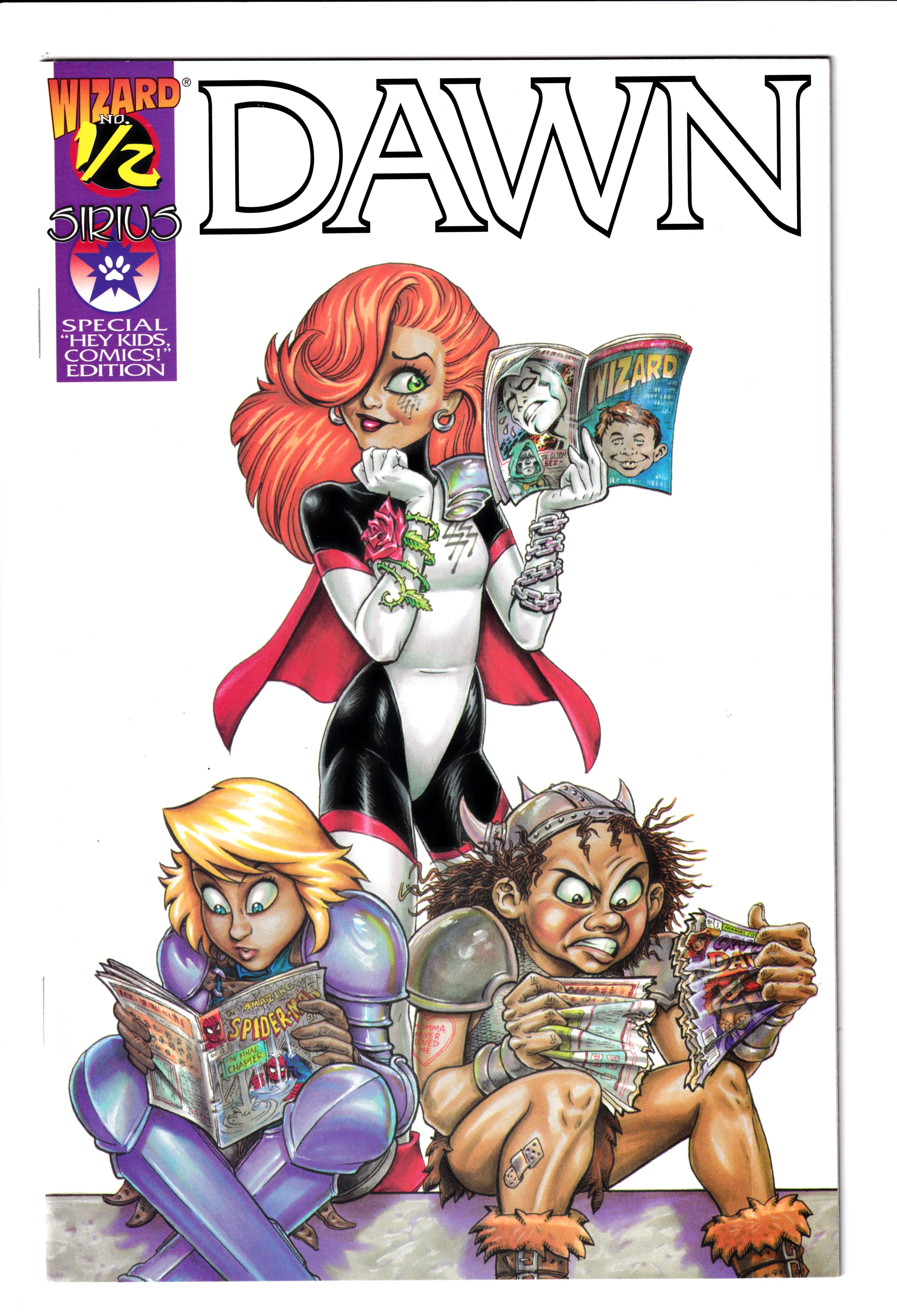 Wizard Presents: Dawn #1/2 Hey Kids Comics Var. NM (9.4) (1999)