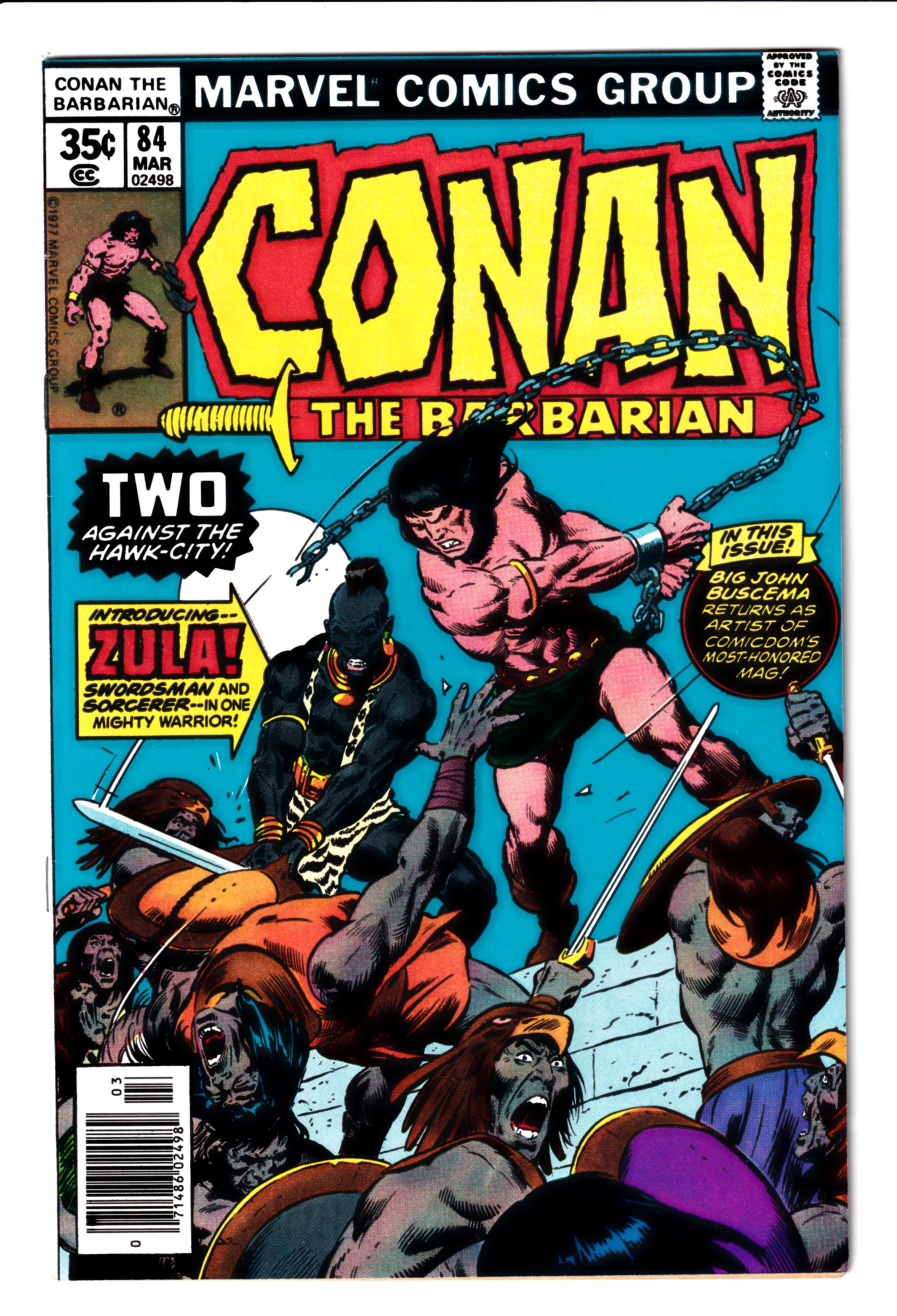 Conan The Barbarian #84 NM (9.2) (1978)