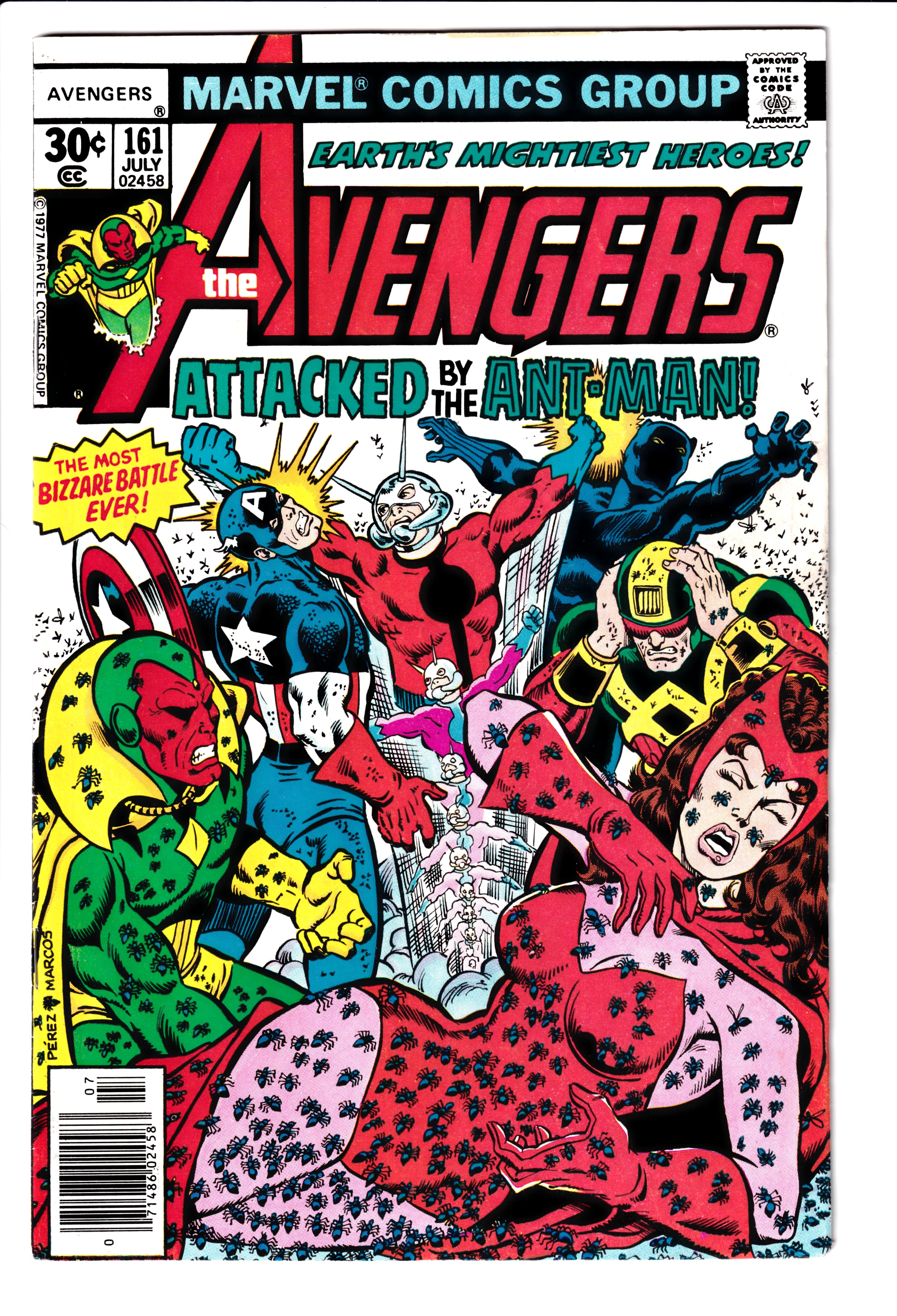 Avengers #161 FN (6.5) (1977)