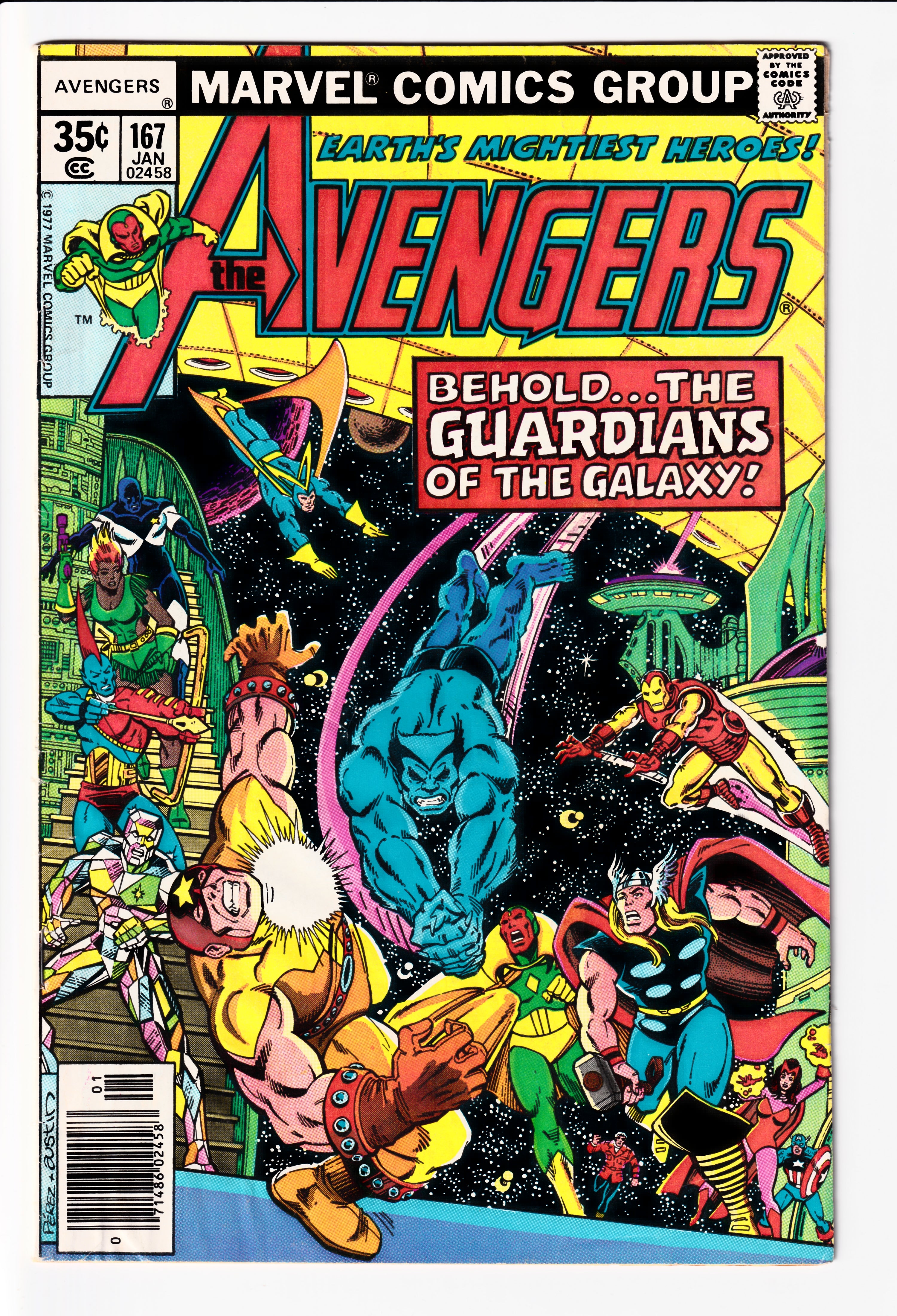 Avengers #167 GD (4.0) (1977)