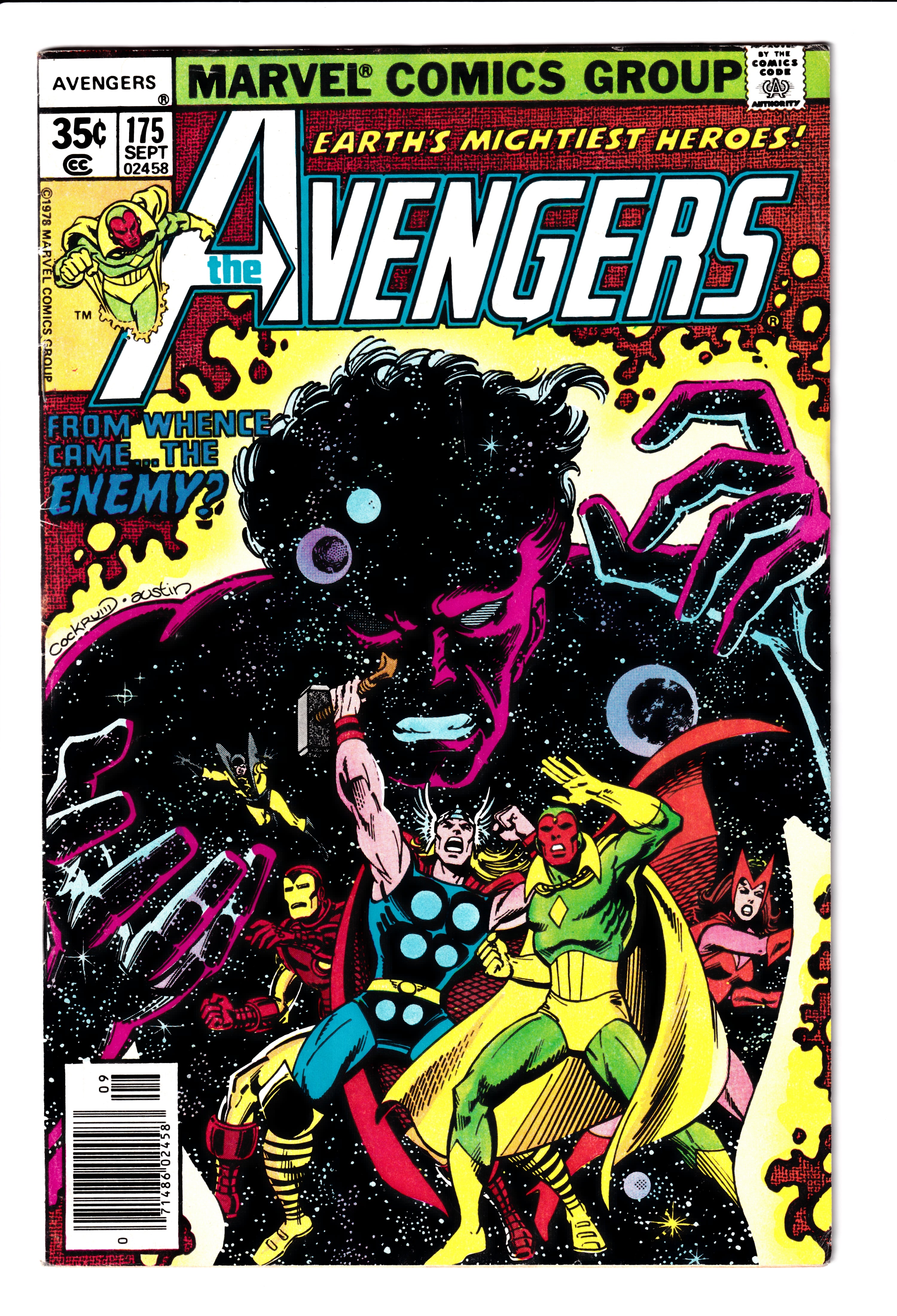 Avengers #175 VF (7.5) (1978)