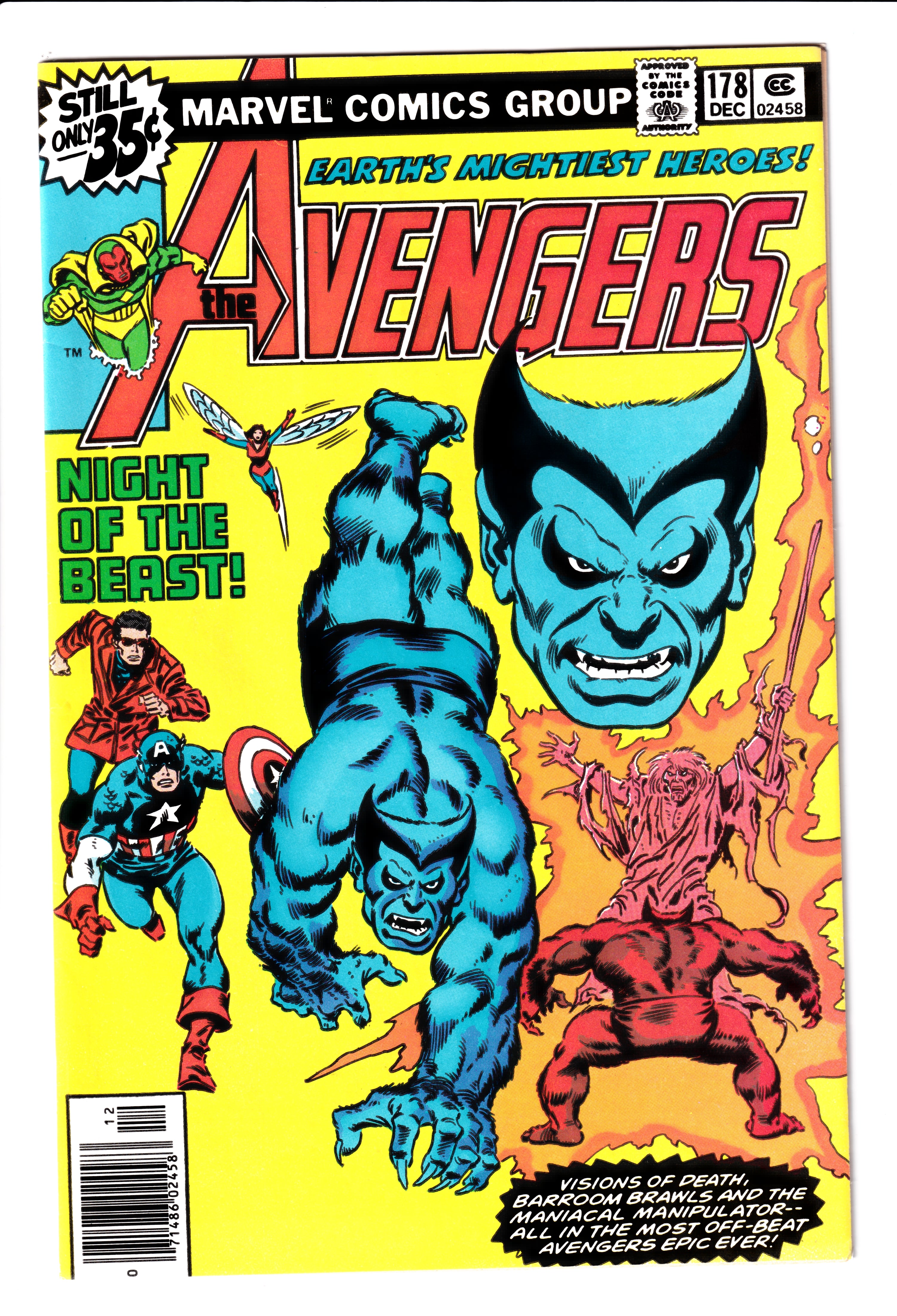 Avengers #178 NM (9.0) (1978)