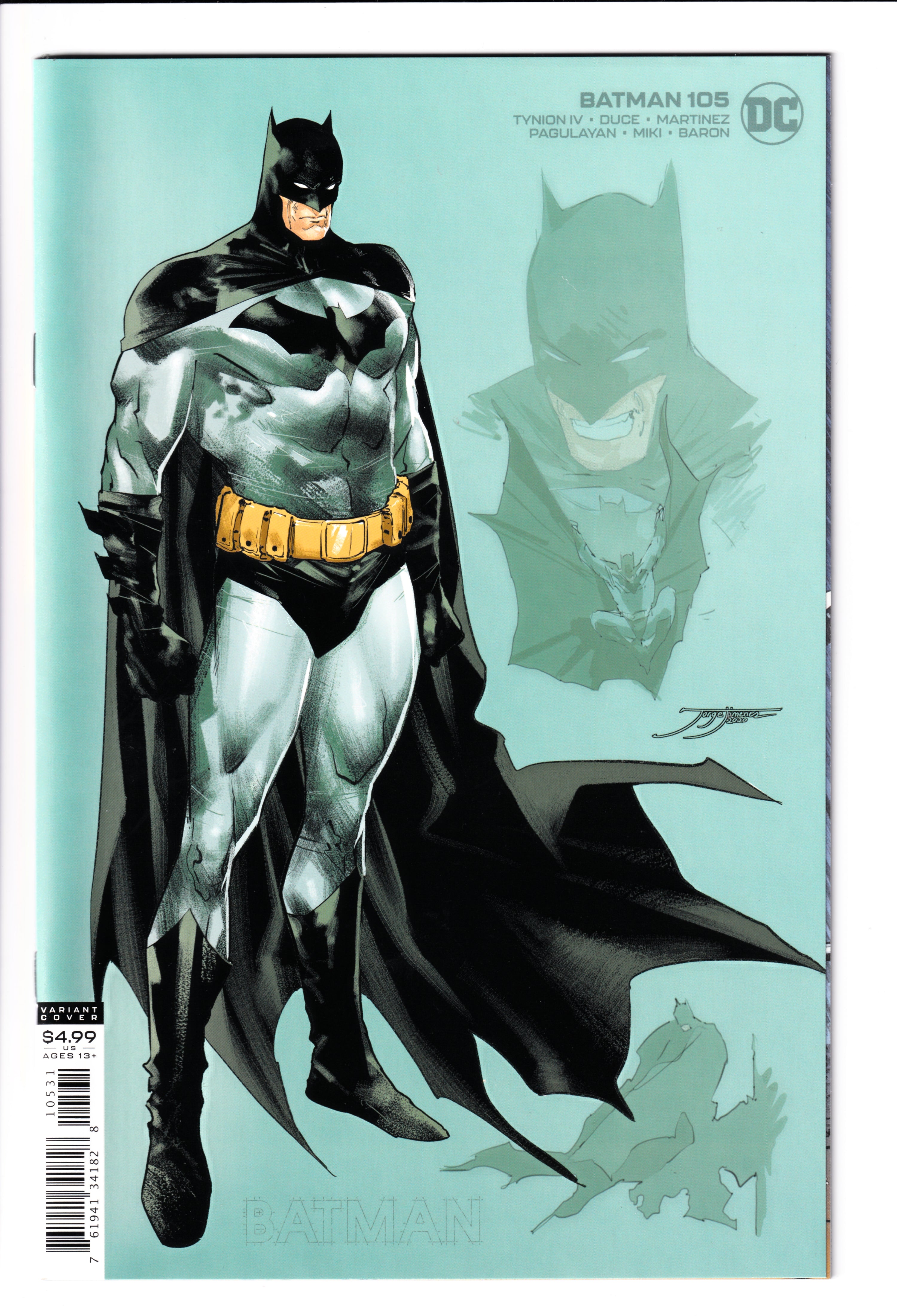 Batman #105 1:25 Variant NM (9.8) (2020)