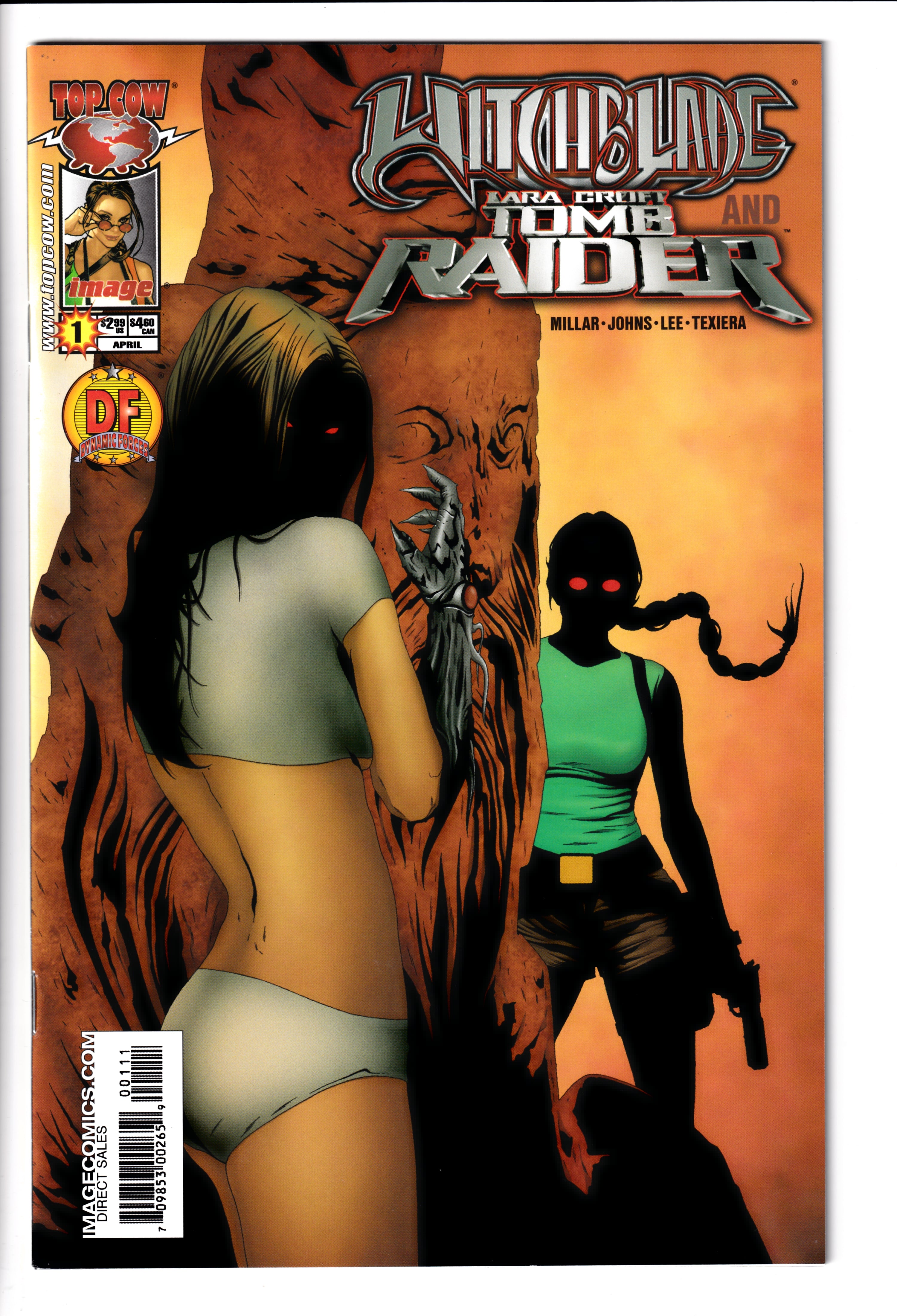 Witchblade & Tomb Raider #1 DF NM (9.6) (2005)