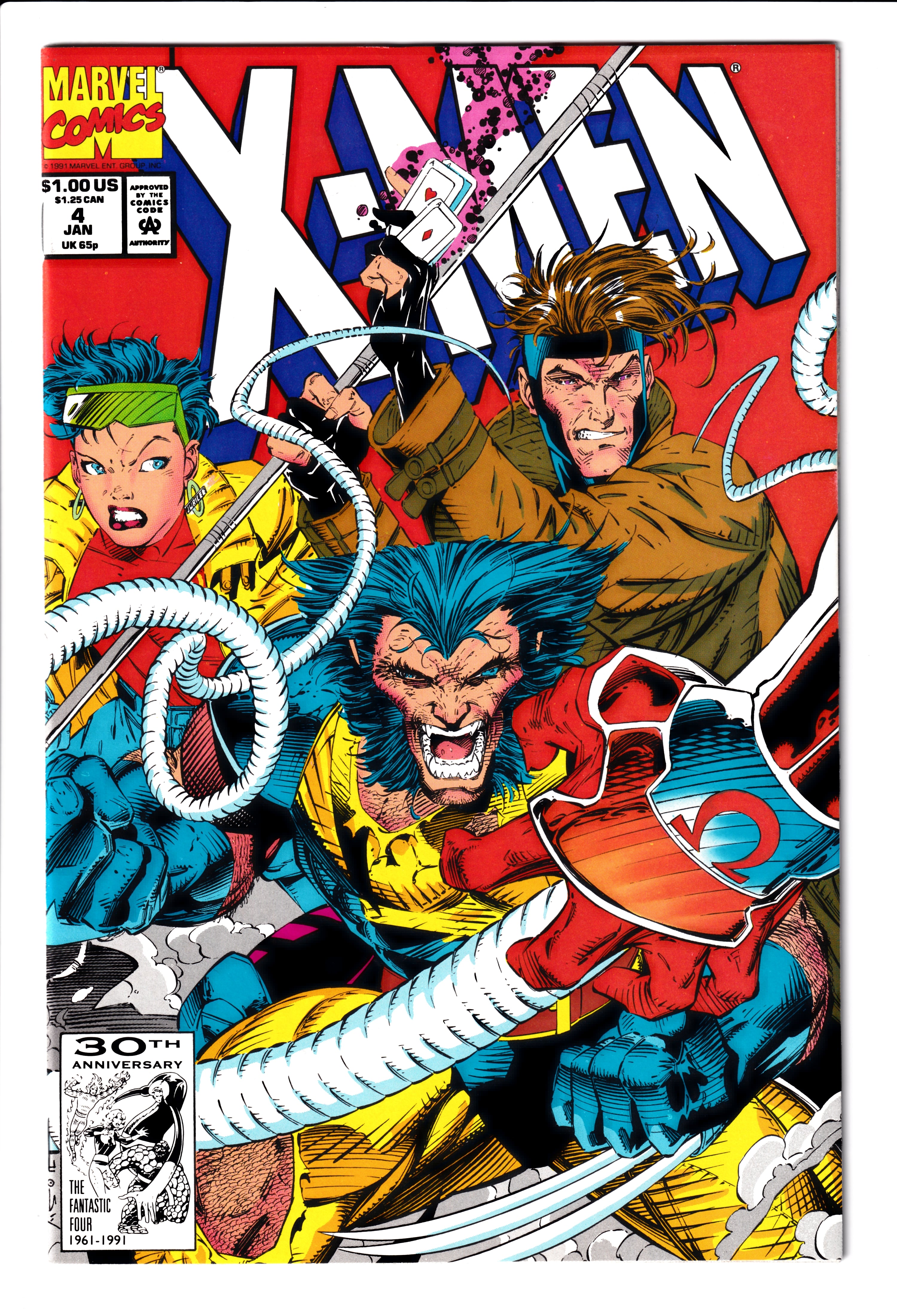 X-Men #4 NM (9.8) (1992)